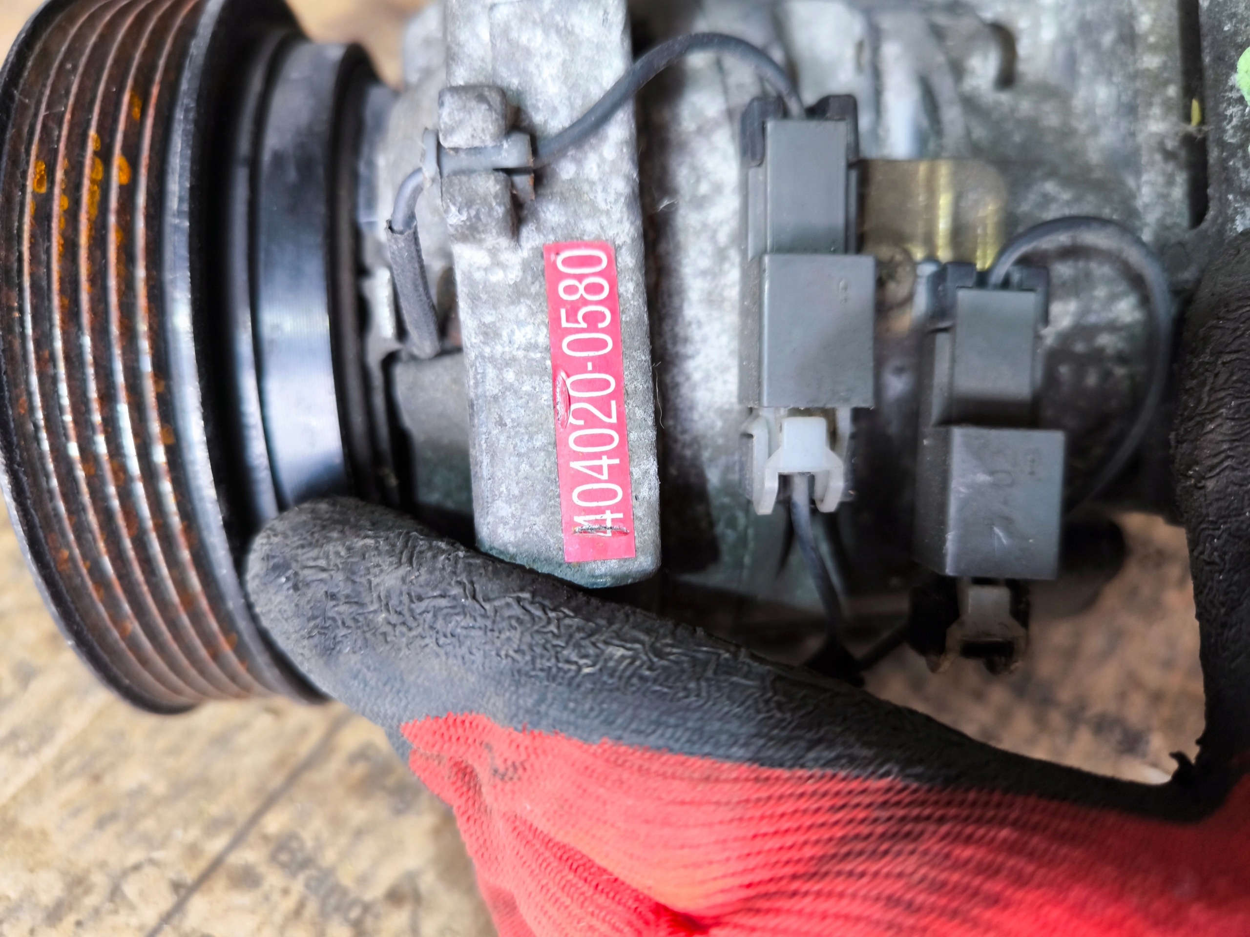 Compressor AC Nissan Micra, Cube 1.0i 1.3i 1.4i 404020-0580 image 7