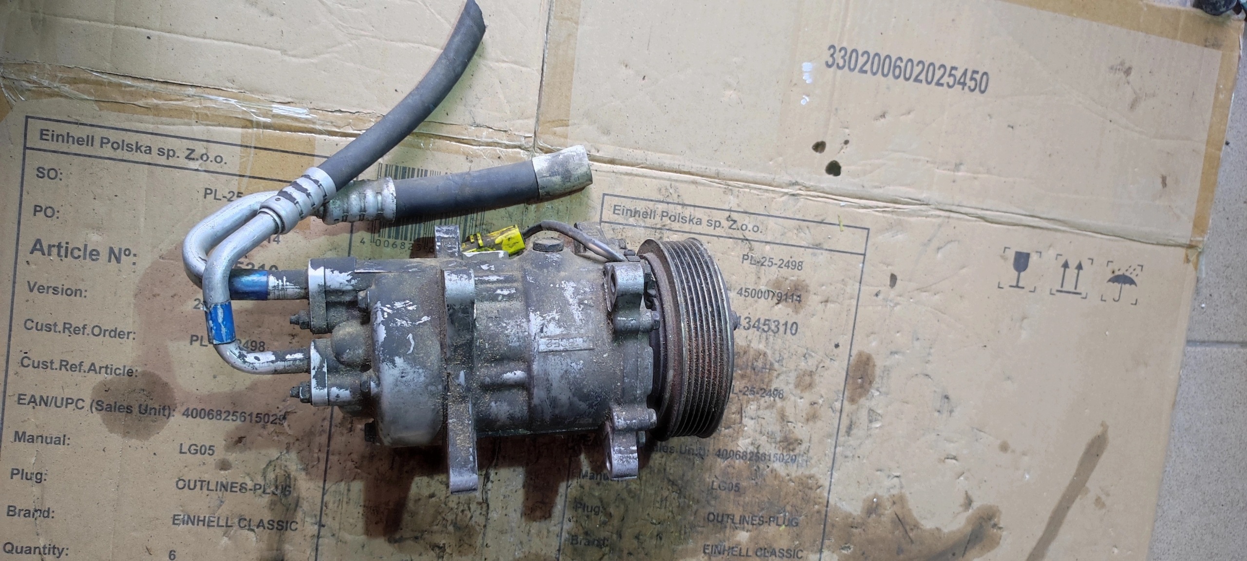 Compresor A/C Peugeot 307 2.0 HDI image 3