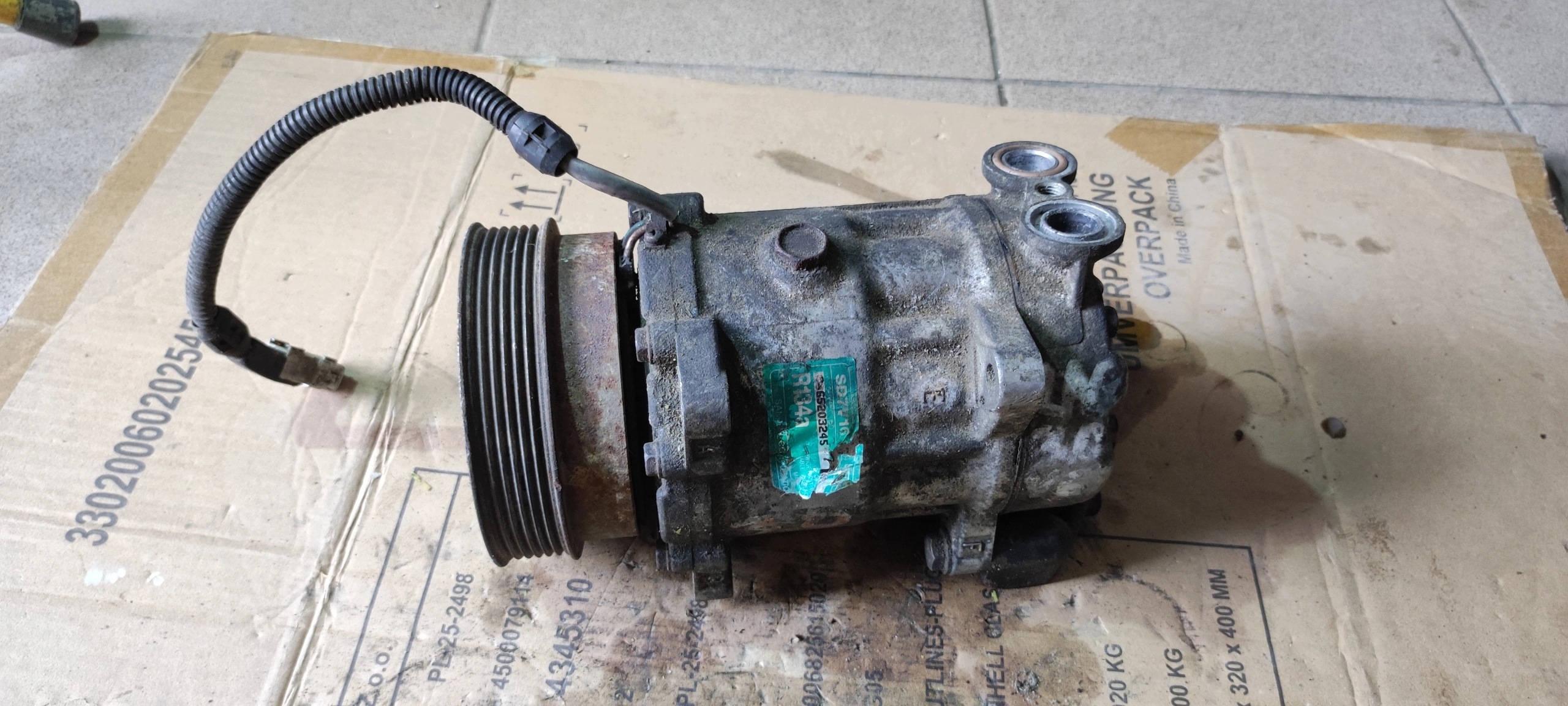 Compresseur clim Renault Laguna II 3.0 V6 image 3