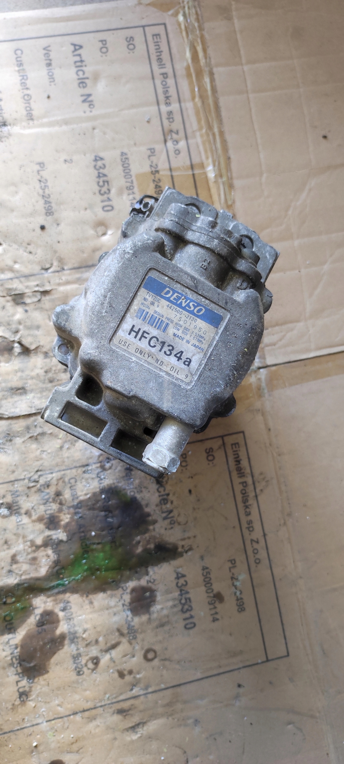 Compressor Ar Condicionado Fiat Marea 1.6 16V 442500-2130 image 5