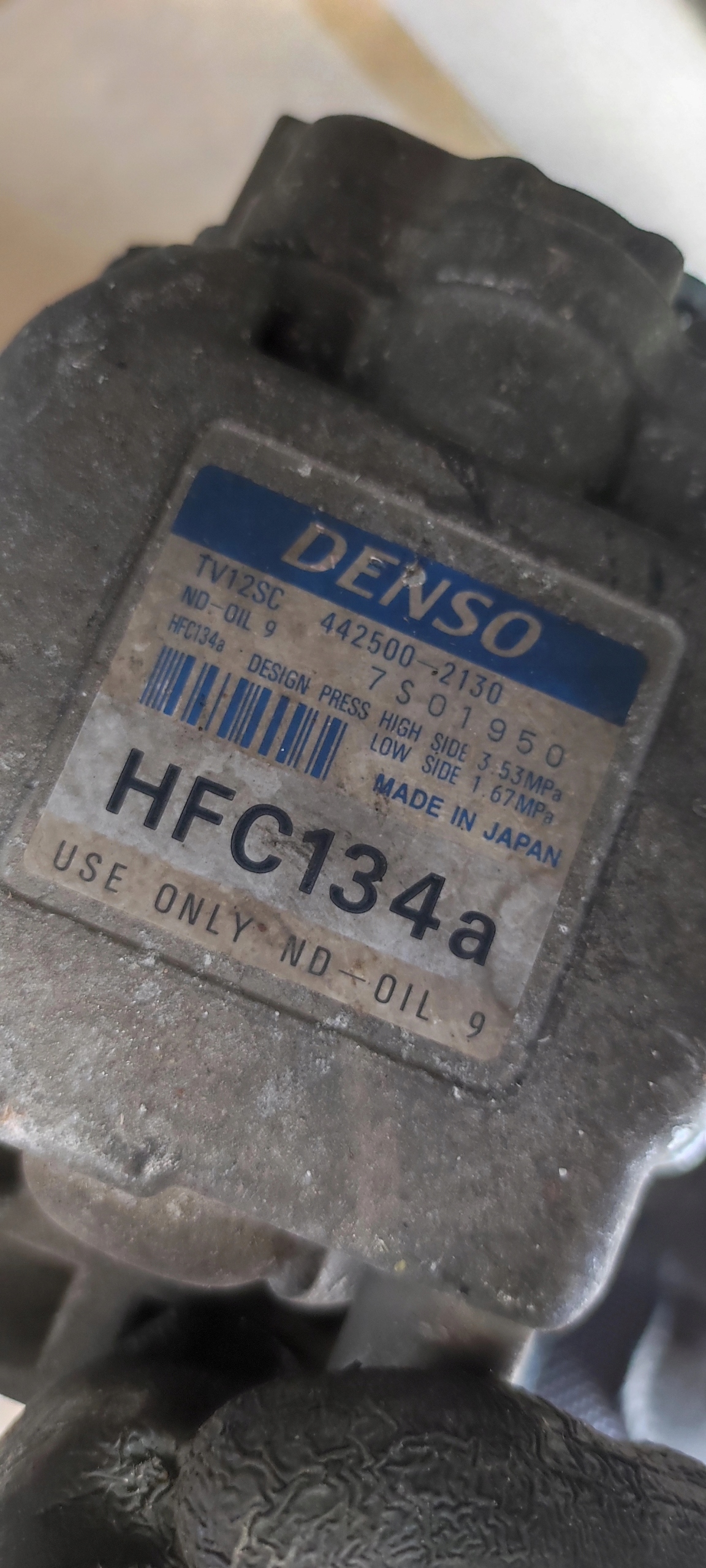 Compressor Ar Condicionado Fiat Marea 1.6 16V 442500-2130 image 6