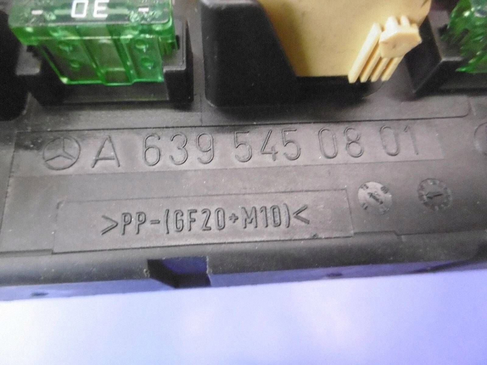 Mercedes Vito Modulo Fusibles A6395450801 image 3
