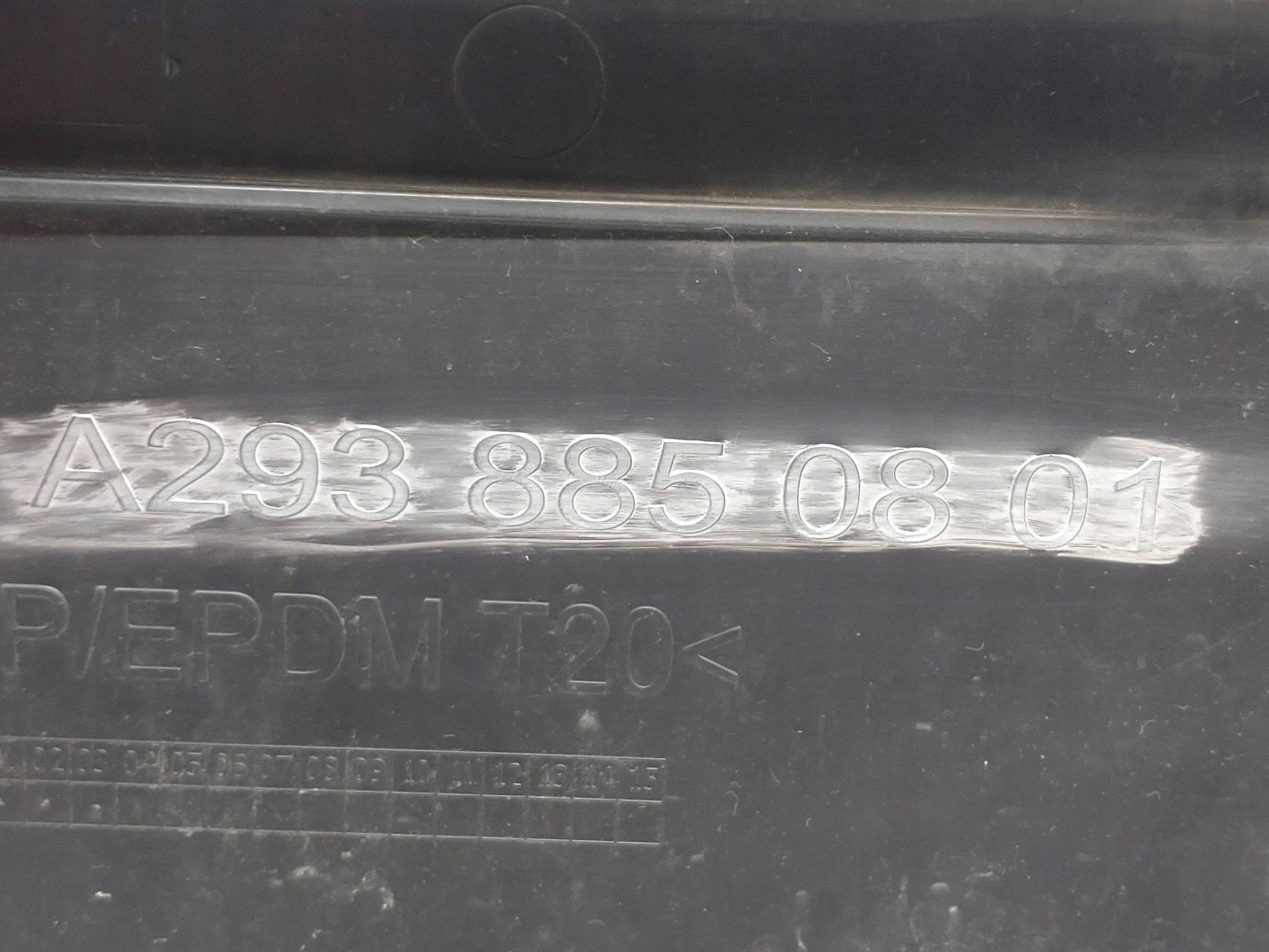Suporte de Placa Mercedes-Benz EQC A2938850801 image 7