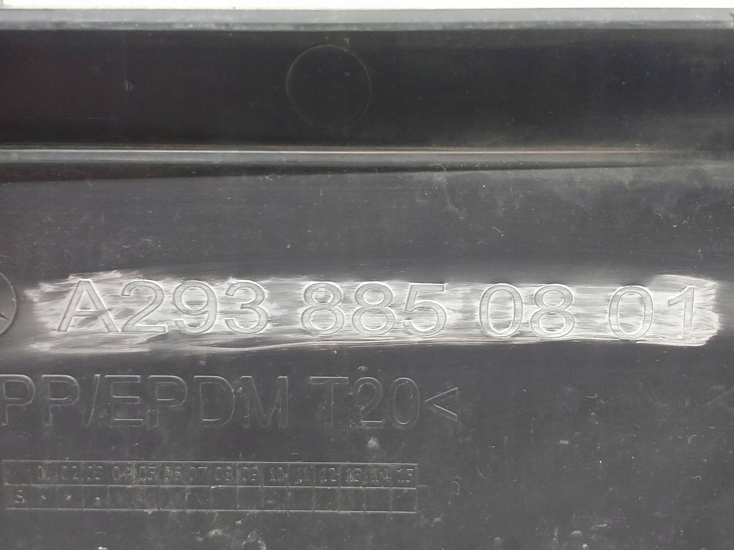 Suporte de Placa Mercedes-Benz EQC A2938850801 image 10
