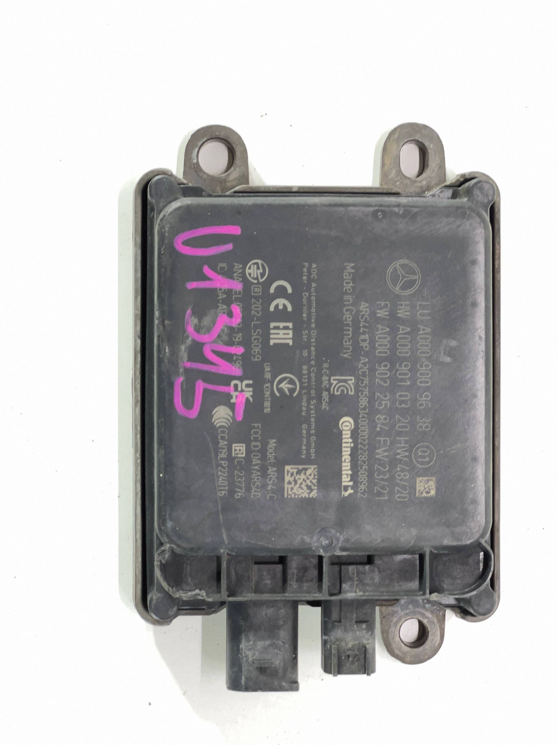 Radar régulateur adaptatif avant Mercedes SL R232 A0009022584 image 5