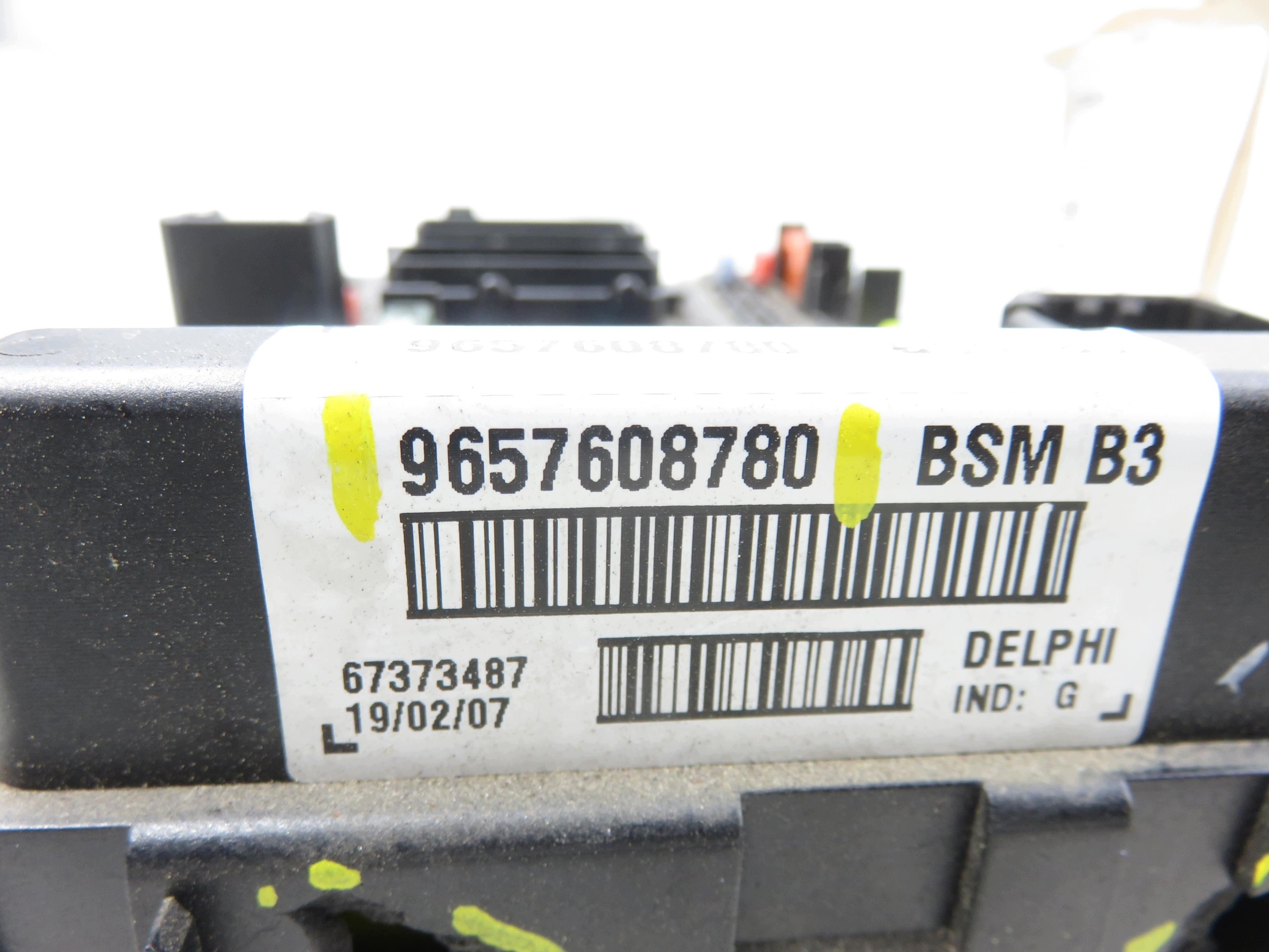 Module BSM Peugeot 307 9657608780 image 6