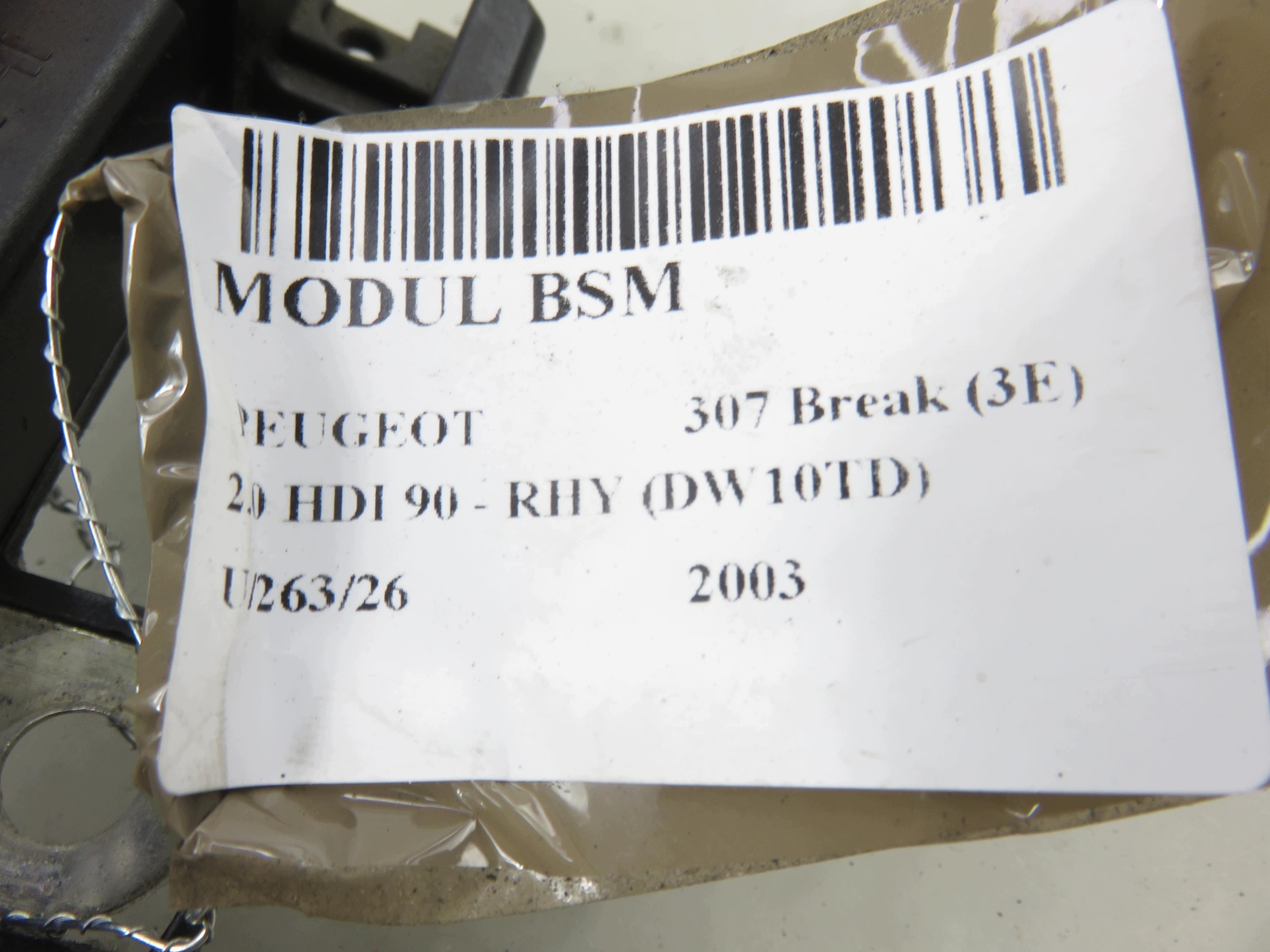 Module BSM Peugeot 307 9657608780 image 8
