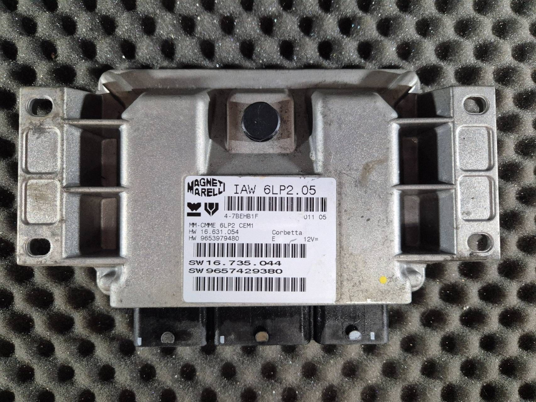 Engine Control Unit Peugeot 307 IAW6LP205 Used