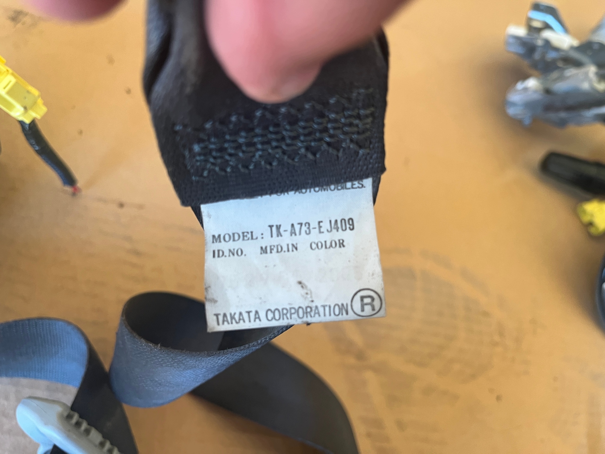 Vasen etuturvavyö Honda Jazz 2002-2005 image 4