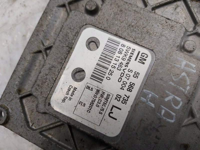 Computadora Opel OE 55568735LJ 5WK9463 image 3