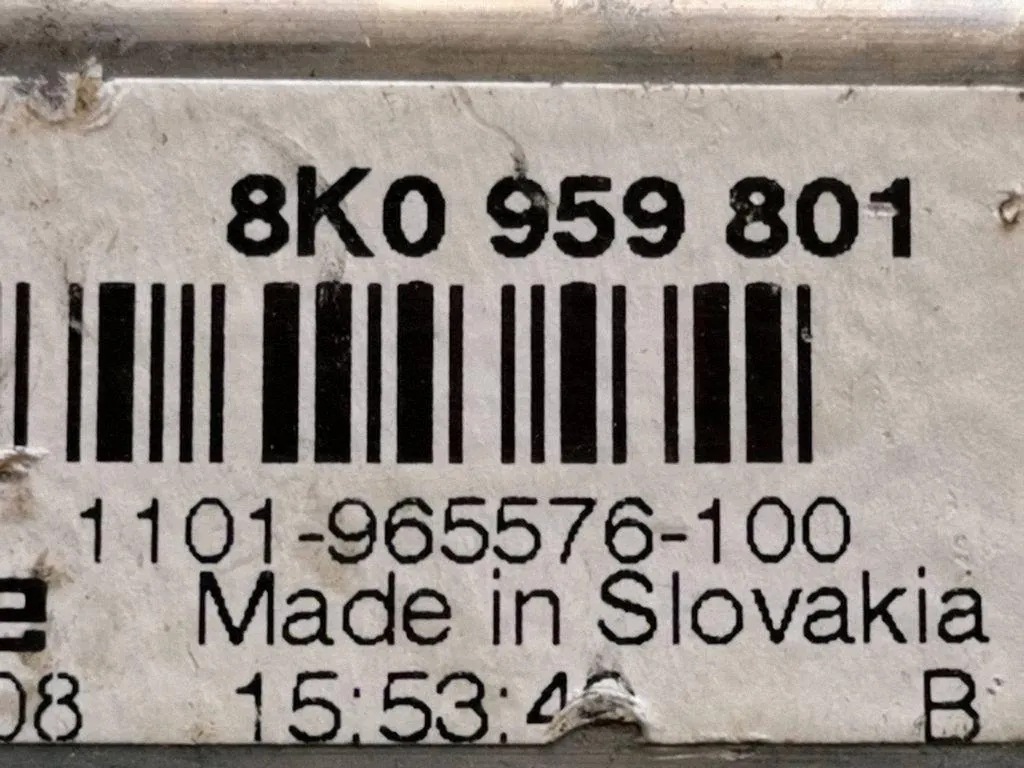 Fensterheber vorne links AUDI A4 Allroad (8KH, B8) 15534A