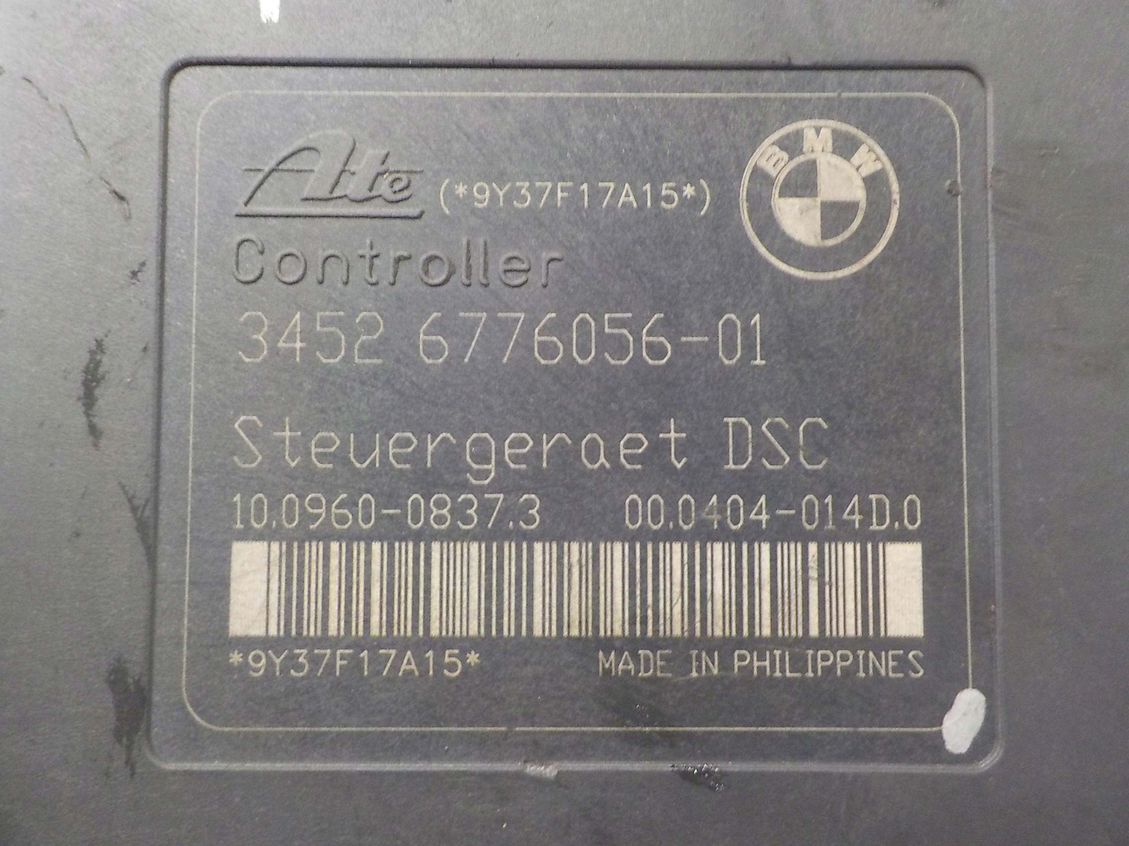 BMW 3 E90 Pompe ABS 6776055 6776056 image 5