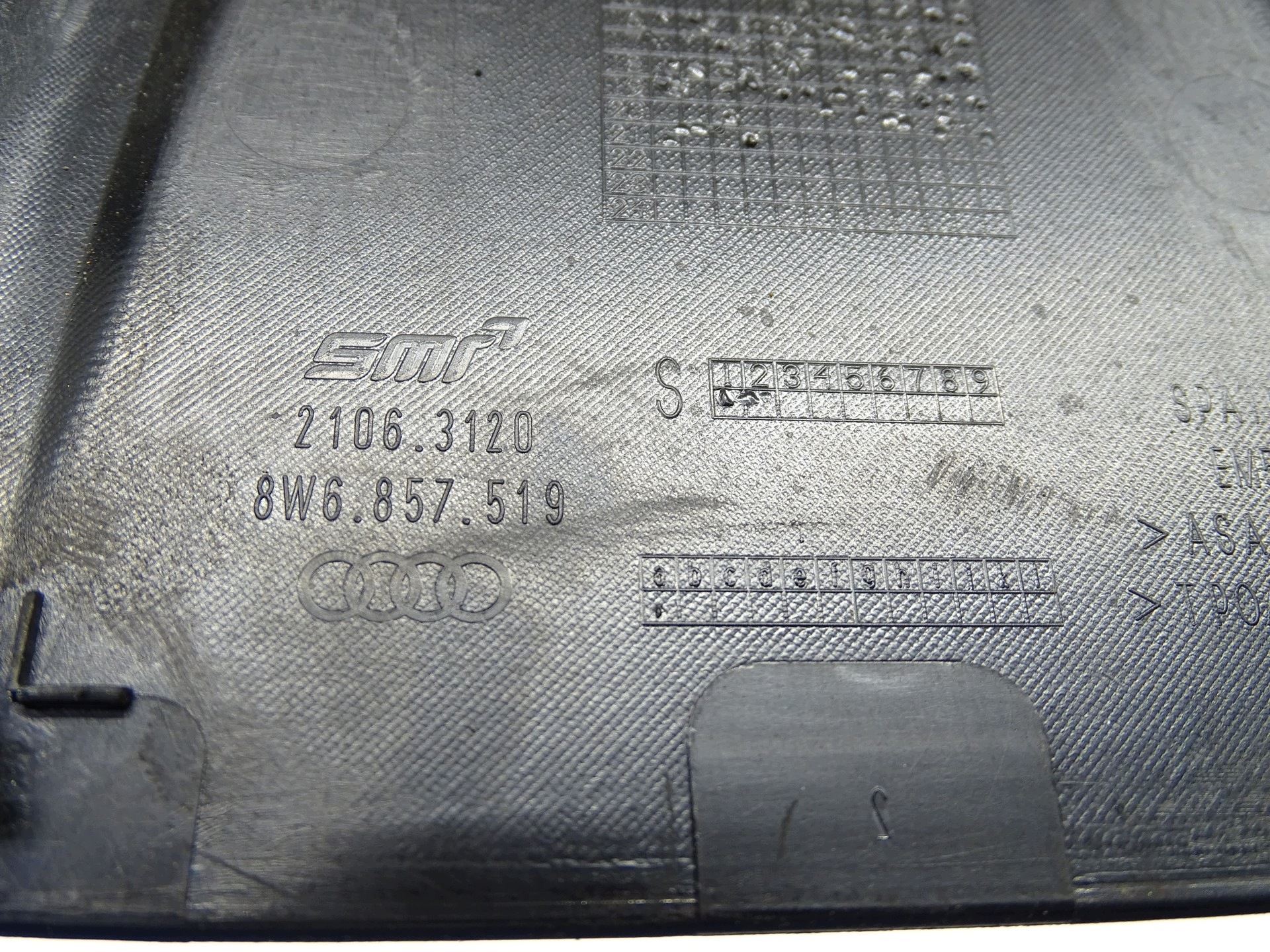 Capa Retrovisor Interior Audi A4 A5 8W6857519 image 3