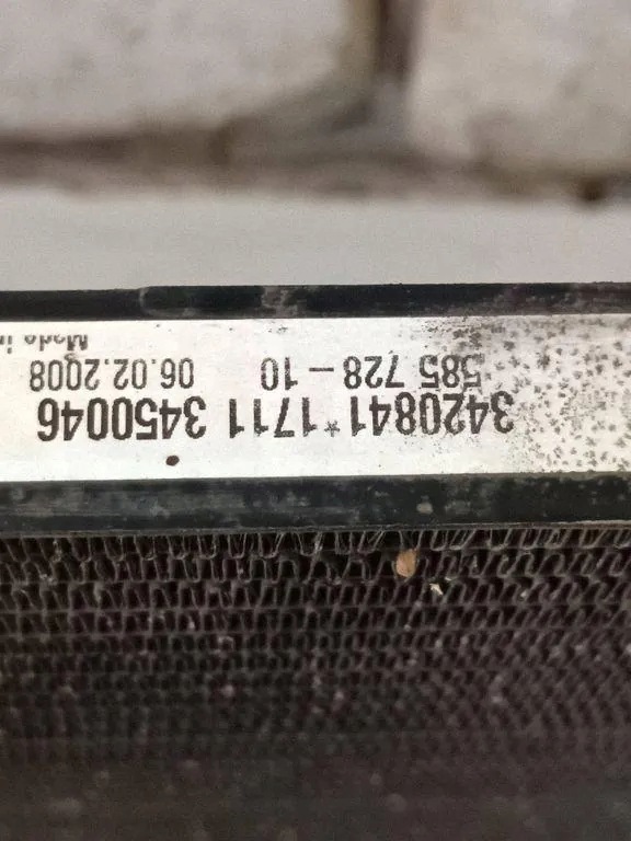 Klimakondensator BMW X3 E83 LCI N47D20A 3420841 image 3