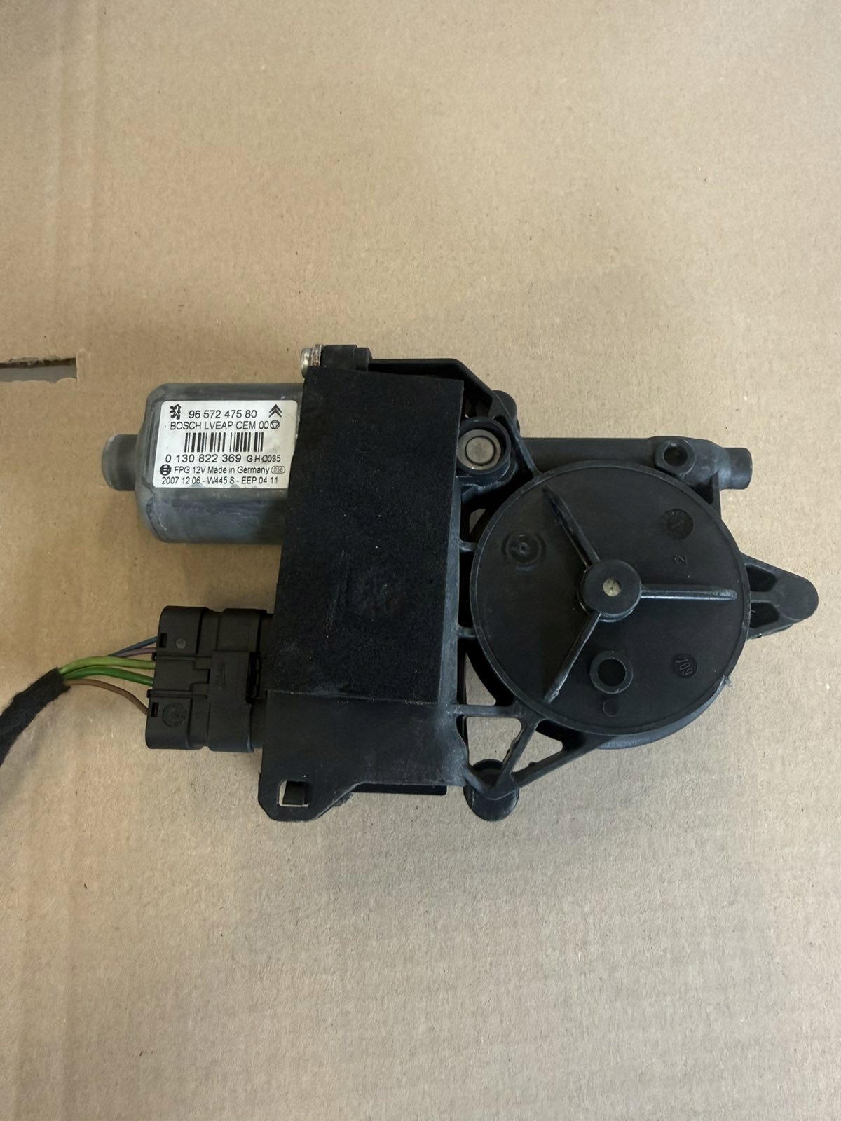 Fensterheber rechts vorne Peugeot 308 SW 1.6 HDi 9657247580 image 2