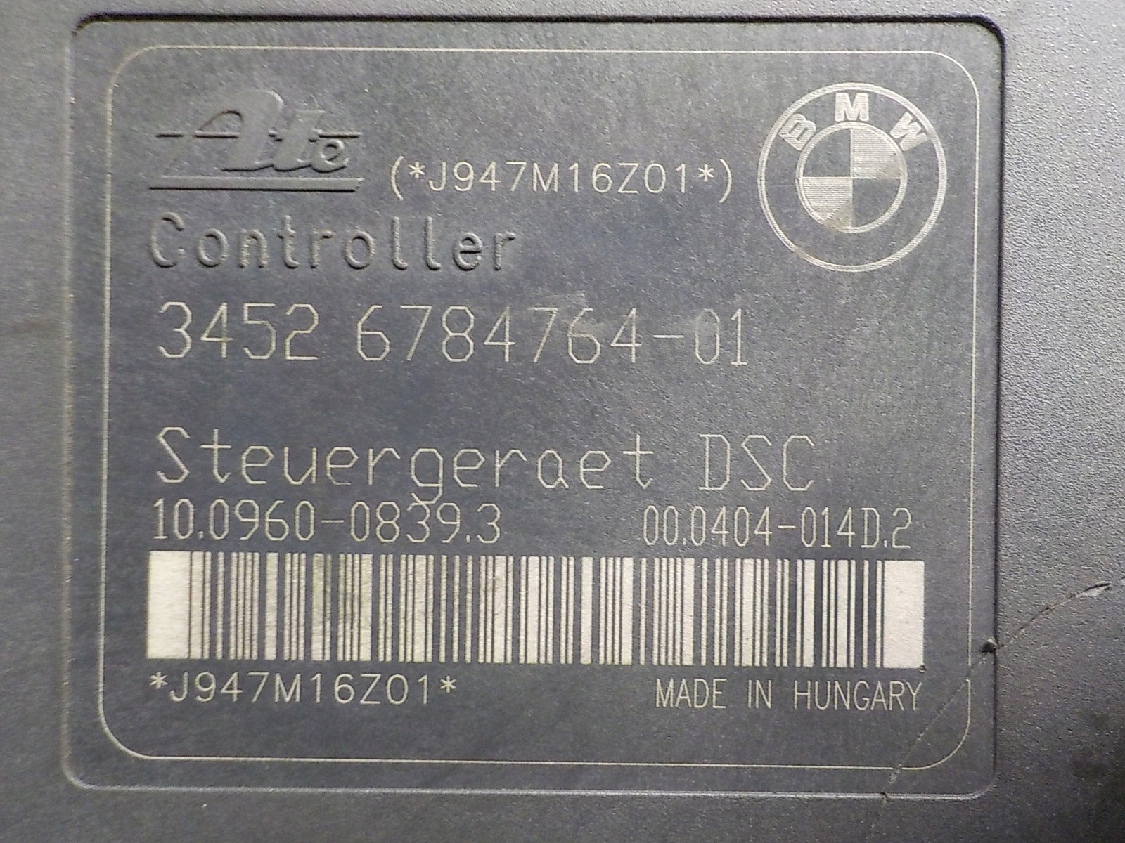 Pompa ABS DSC BMW 3 E90 1 E81 6784763 6784764 image 9