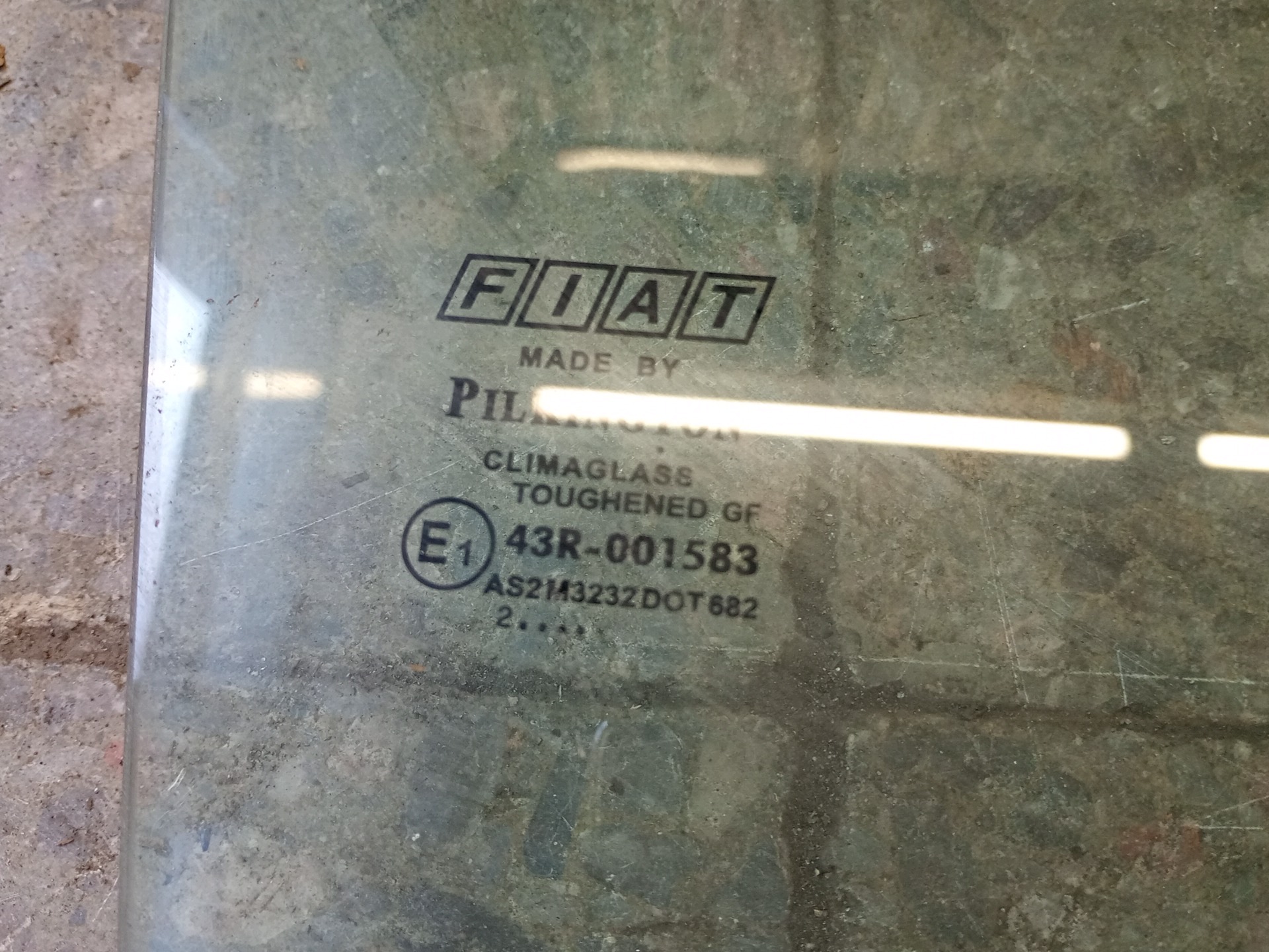 Front Right Window Fiat Stilo I 3D 2002 Used image 5