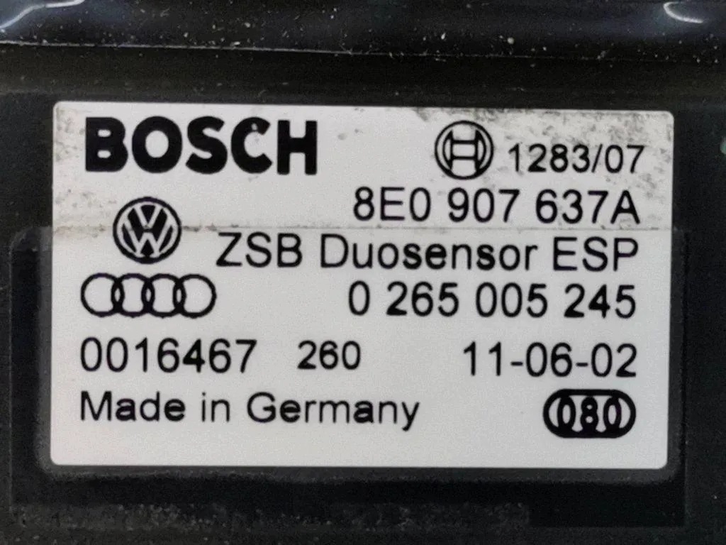 ESP Sensor Audi A6 Allroad 4BH C5 0016467 2.5 TDI 2002