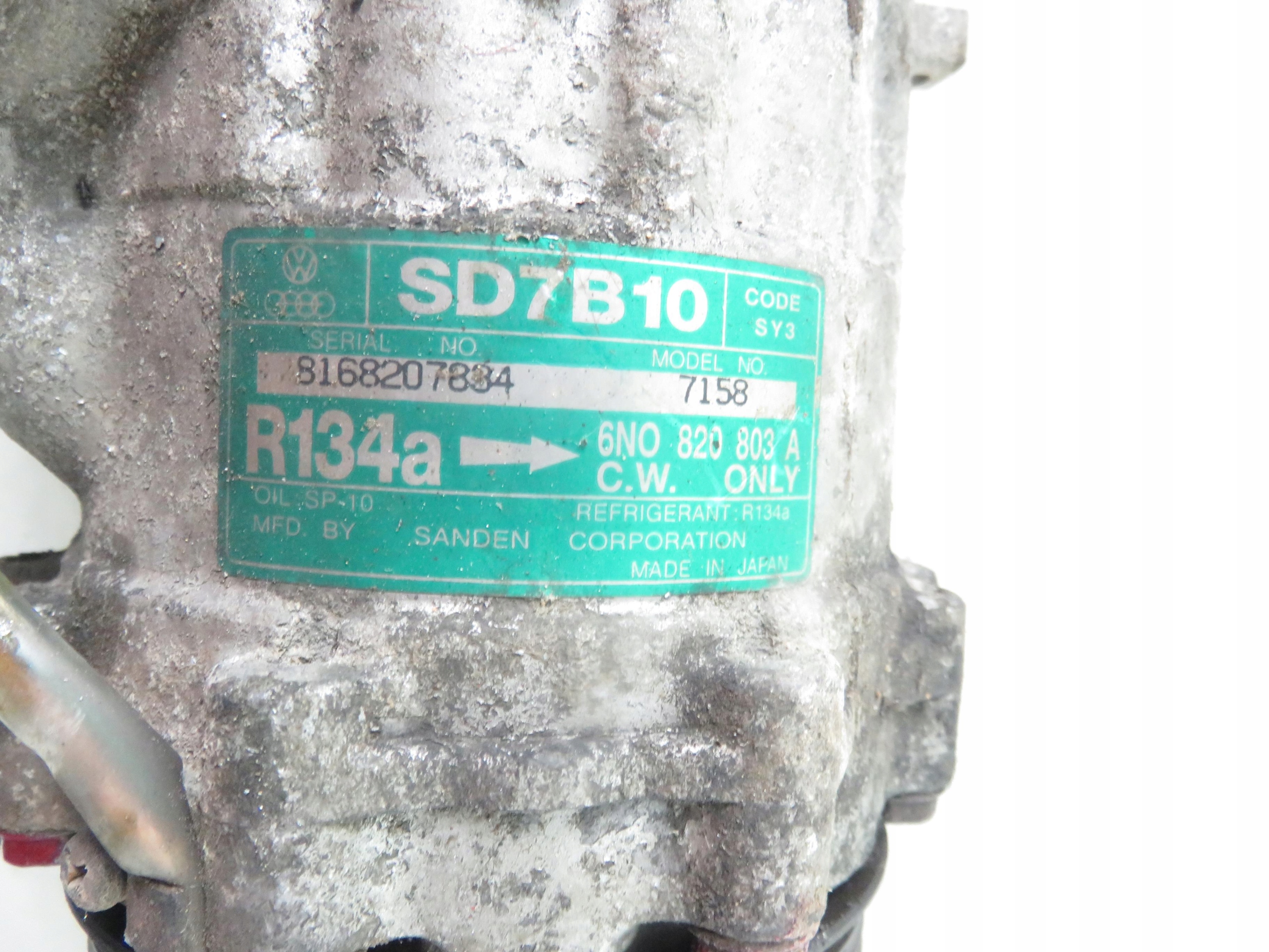 Kompressor Klimaanlage VW Polo III 1.4 60 PS OEM 6N0820803A image 7