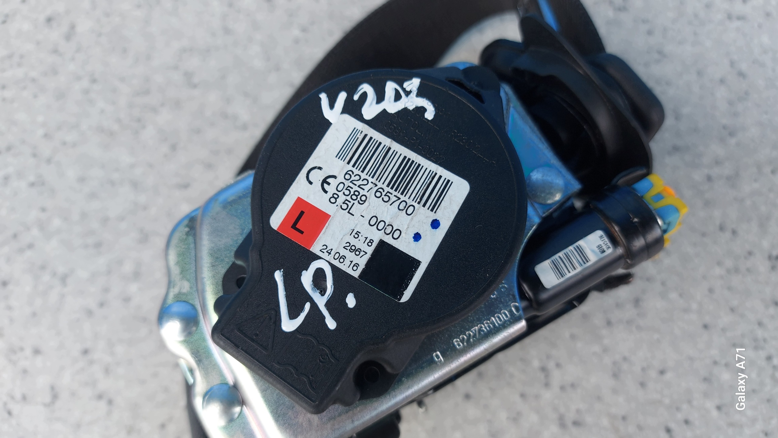 Mercedes C-Klasse W205 Airbag links vorne 622765700