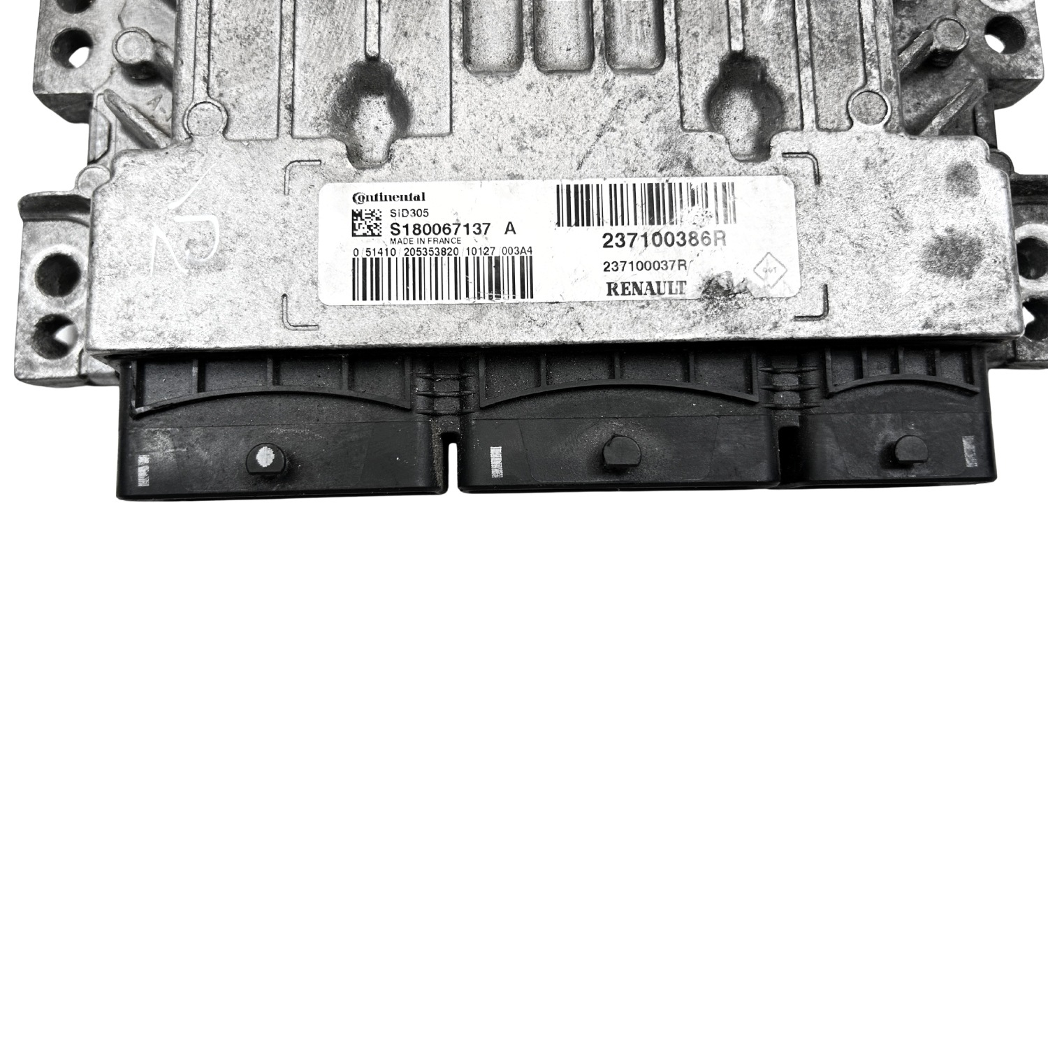 ECU Motorcomputer Renault Megane Laguna Scenic III 1.5 dCi 237100386R image 3