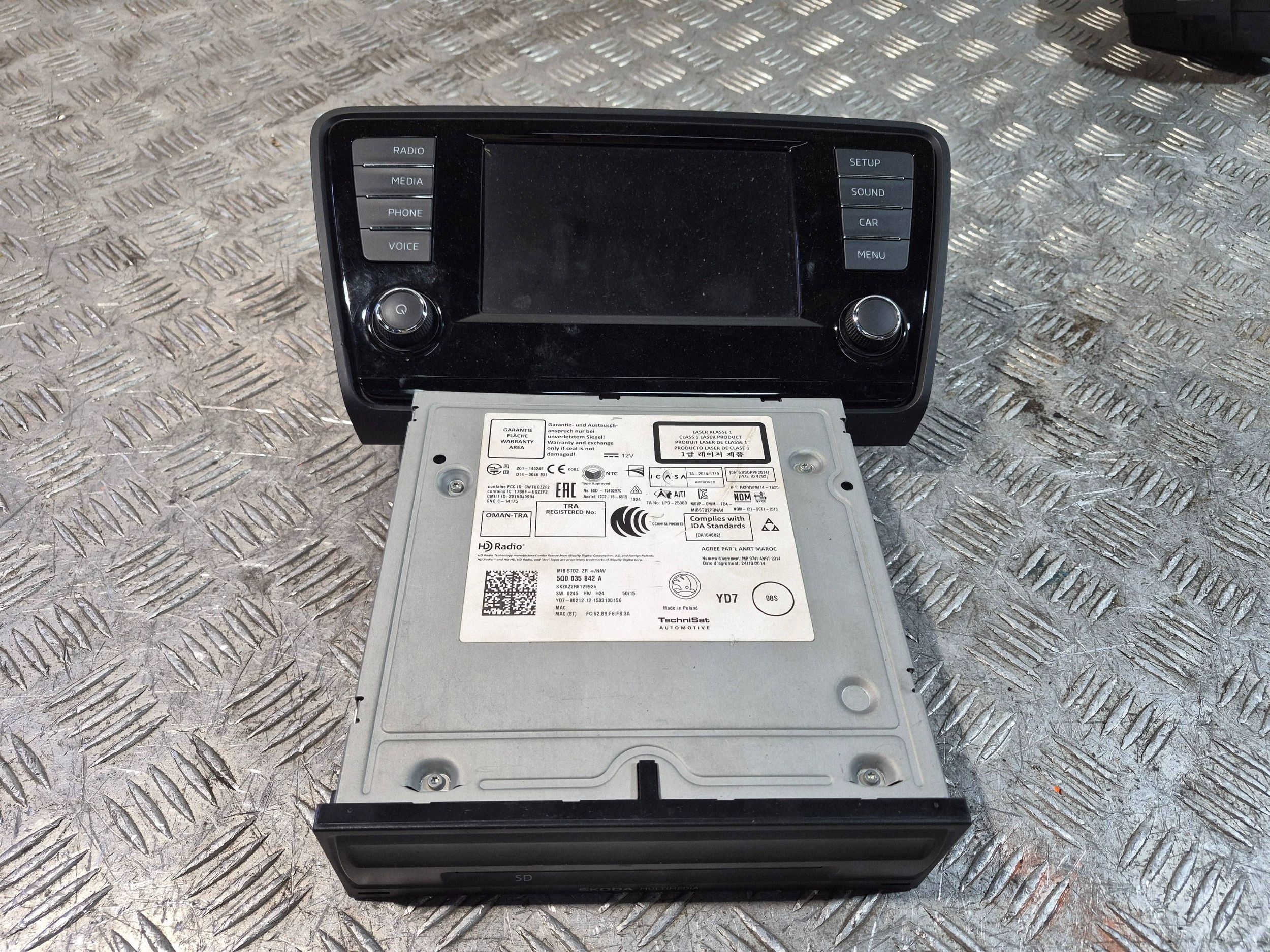 MULTIMEDIA RADIO WELCOME OCTAVIA III 3E0919605H