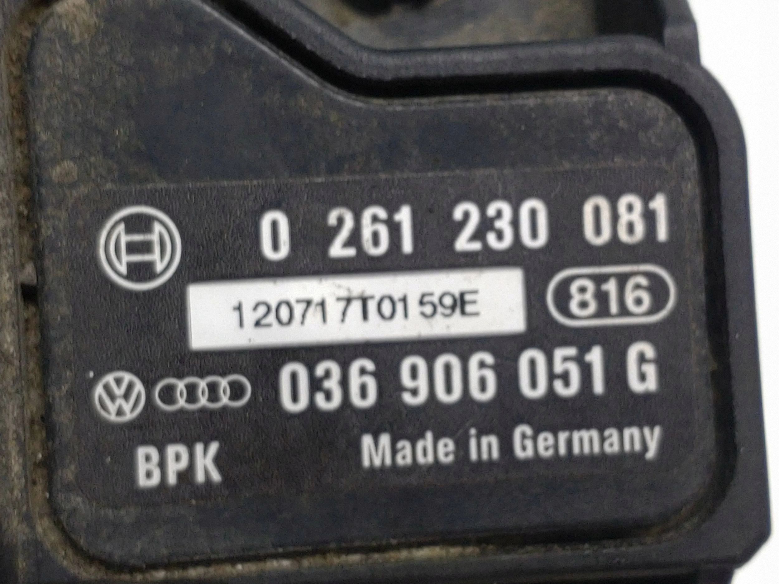 Capteur MAP Audi A3 S3 8P 1K0612041GH image 6