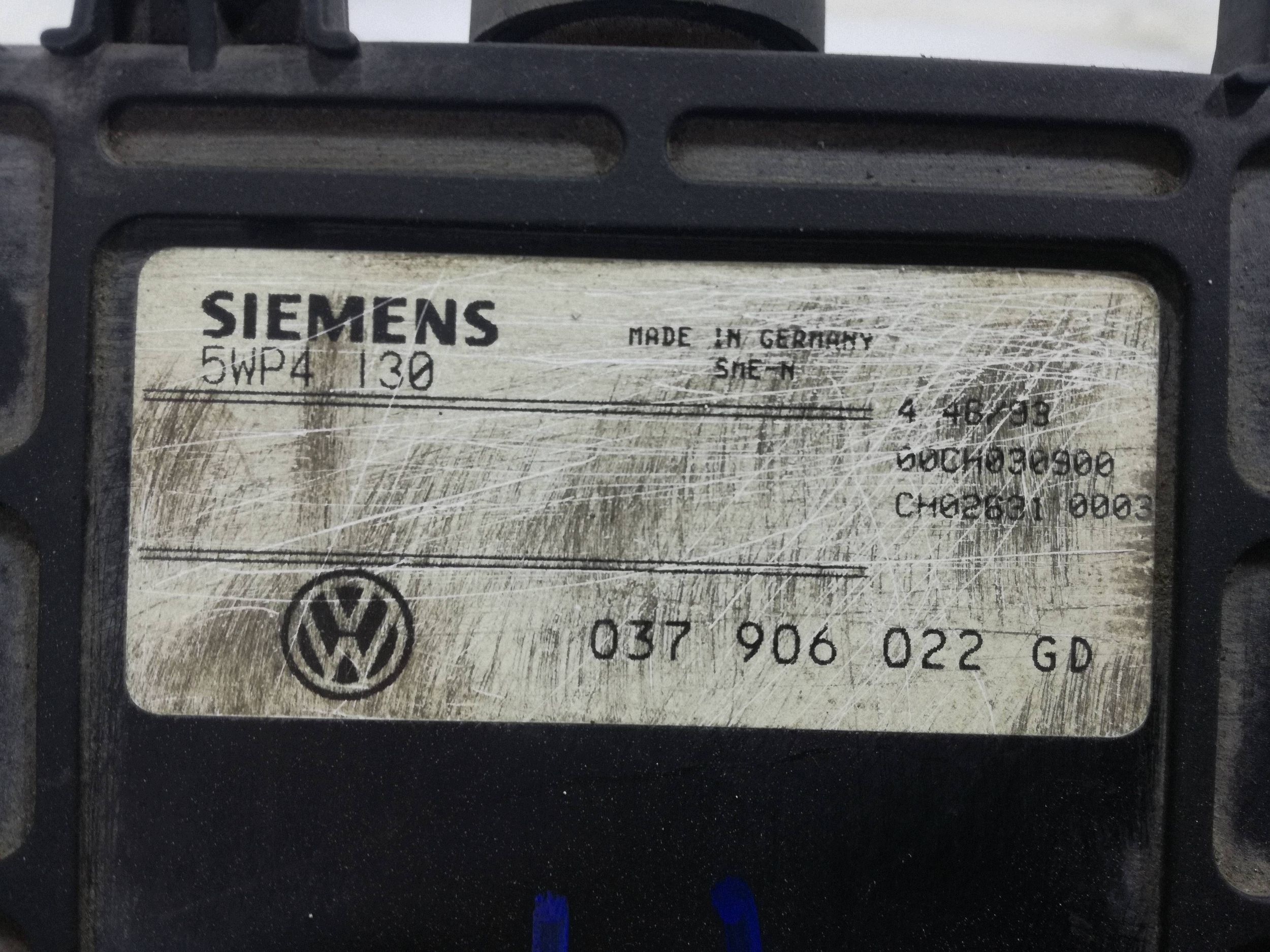 Styrenhet 5WP4130 VW Passat B4 1.9 TDI image 4