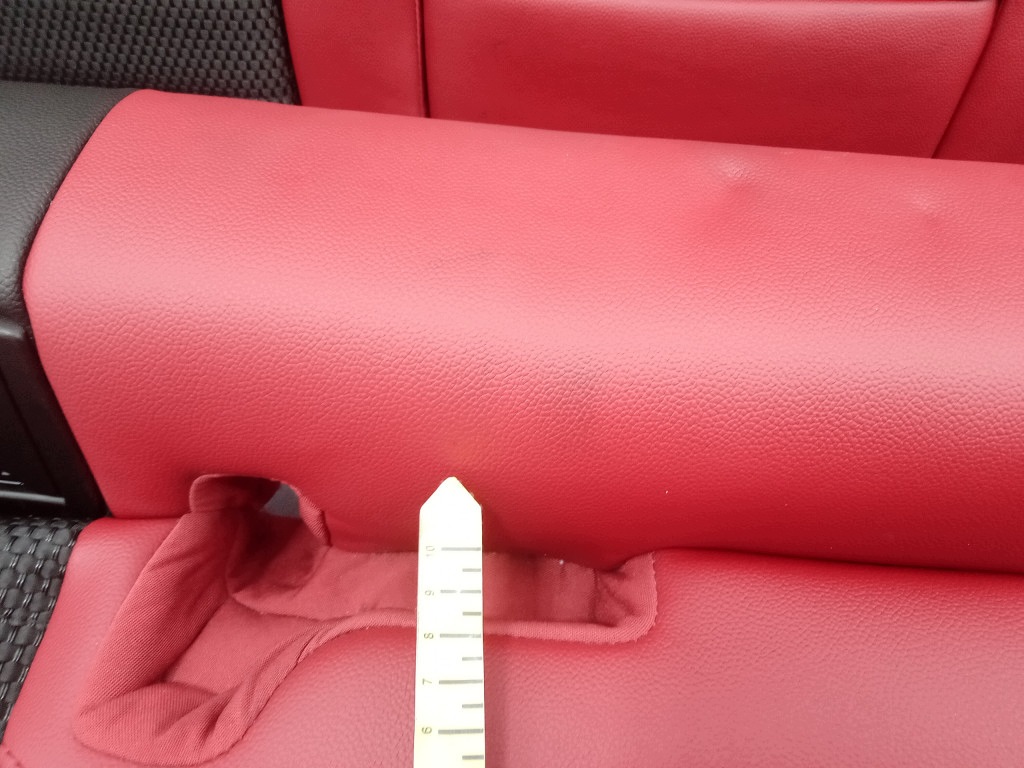 Alfa Romeo Stelvio Heckbank Rücksitzbank Halbleder OEM A-803506-01 image 4