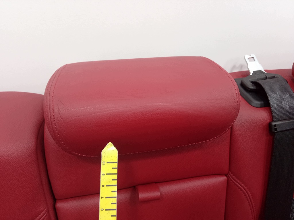 Alfa Romeo Stelvio Heckbank Rücksitzbank Halbleder OEM A-803506-01 image 6