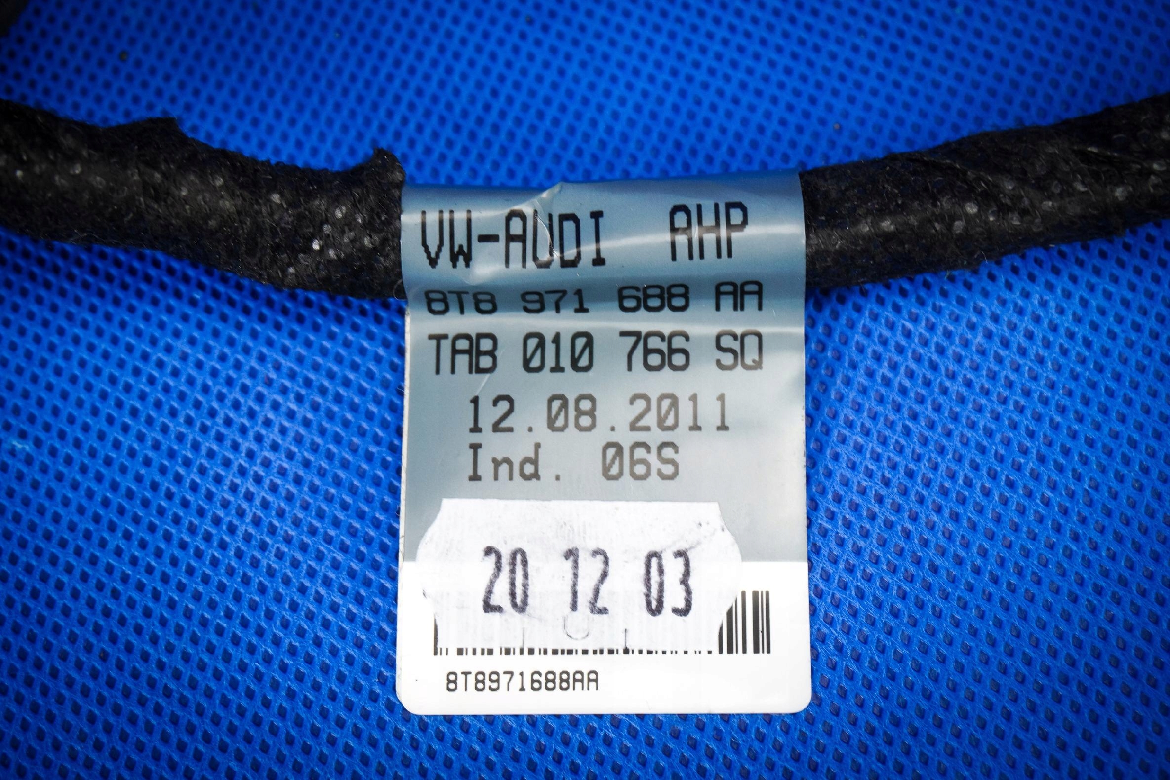 Kabelbaum Tür Audi A5 8T 8T8971688AA image 3