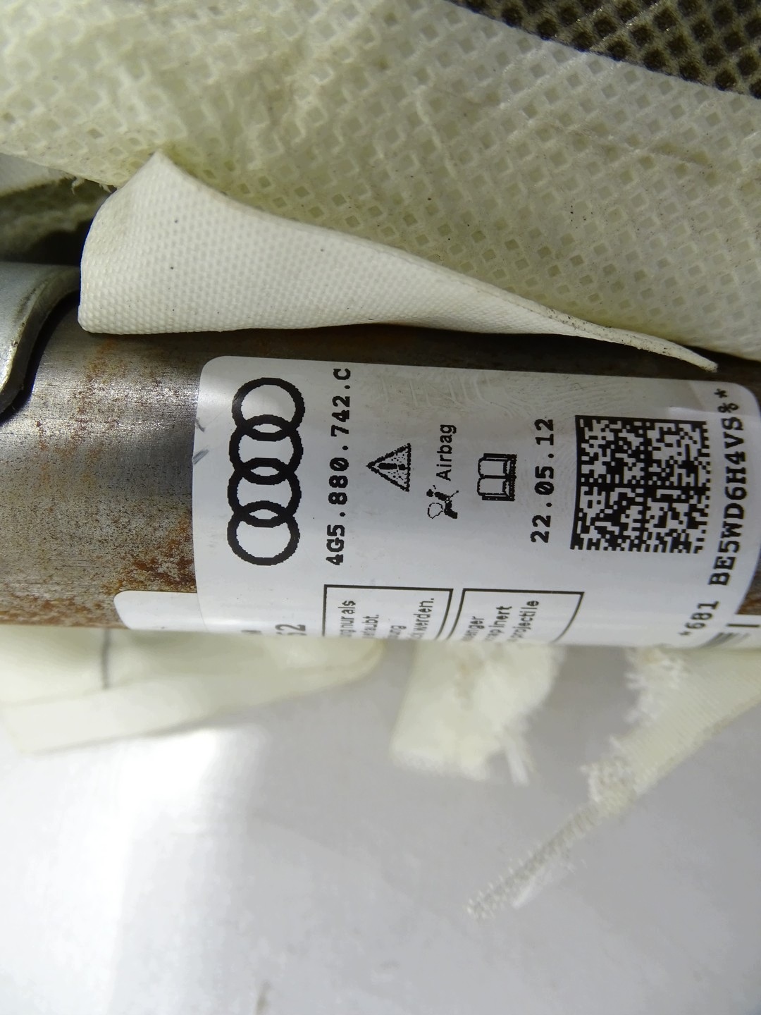 Airbag-Vorhang rechts Audi A6 C7 4G 4G5880742C image 5
