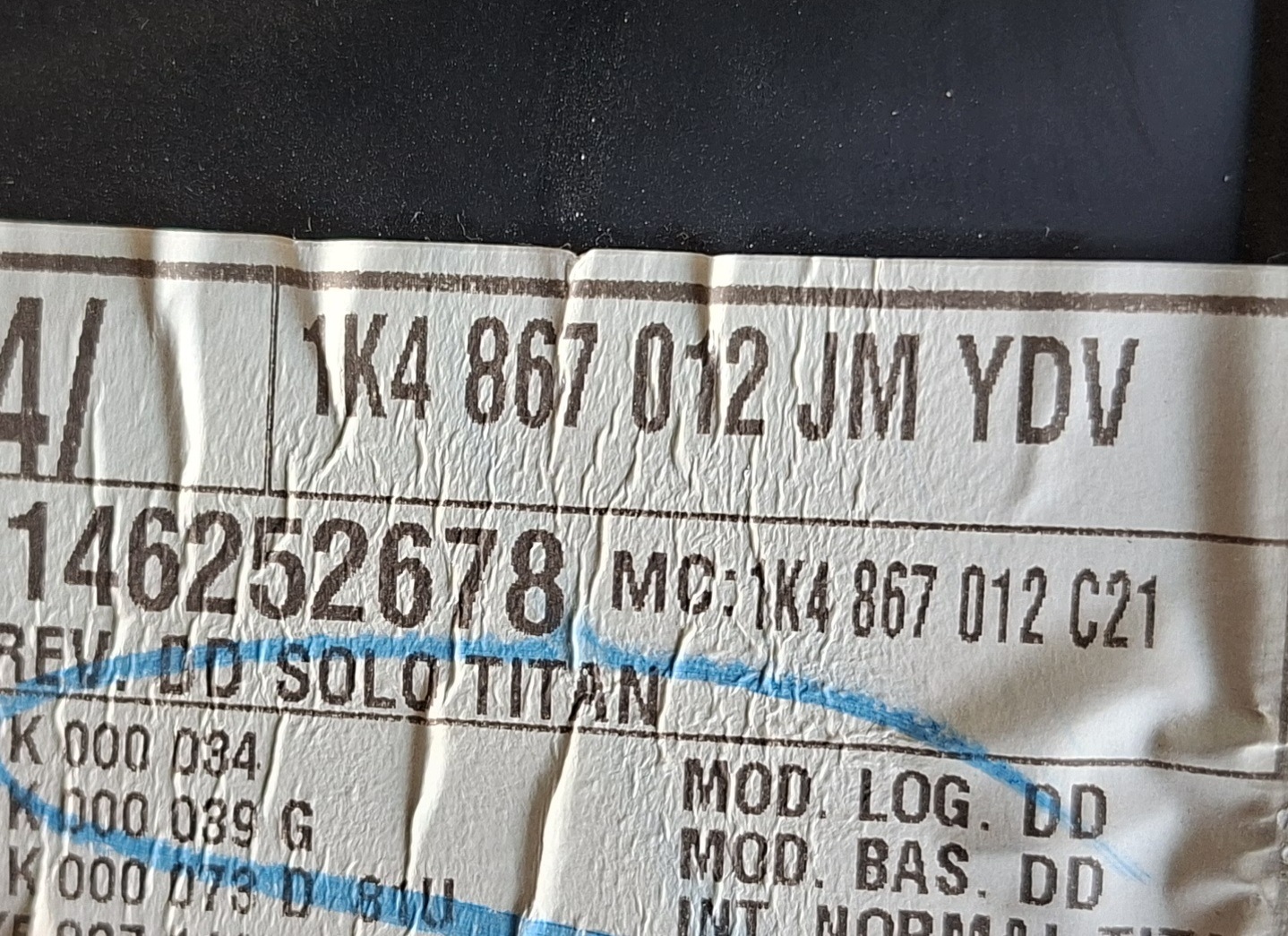 VW Golf VI dörrpanel höger fram 1K4867012JM image 4