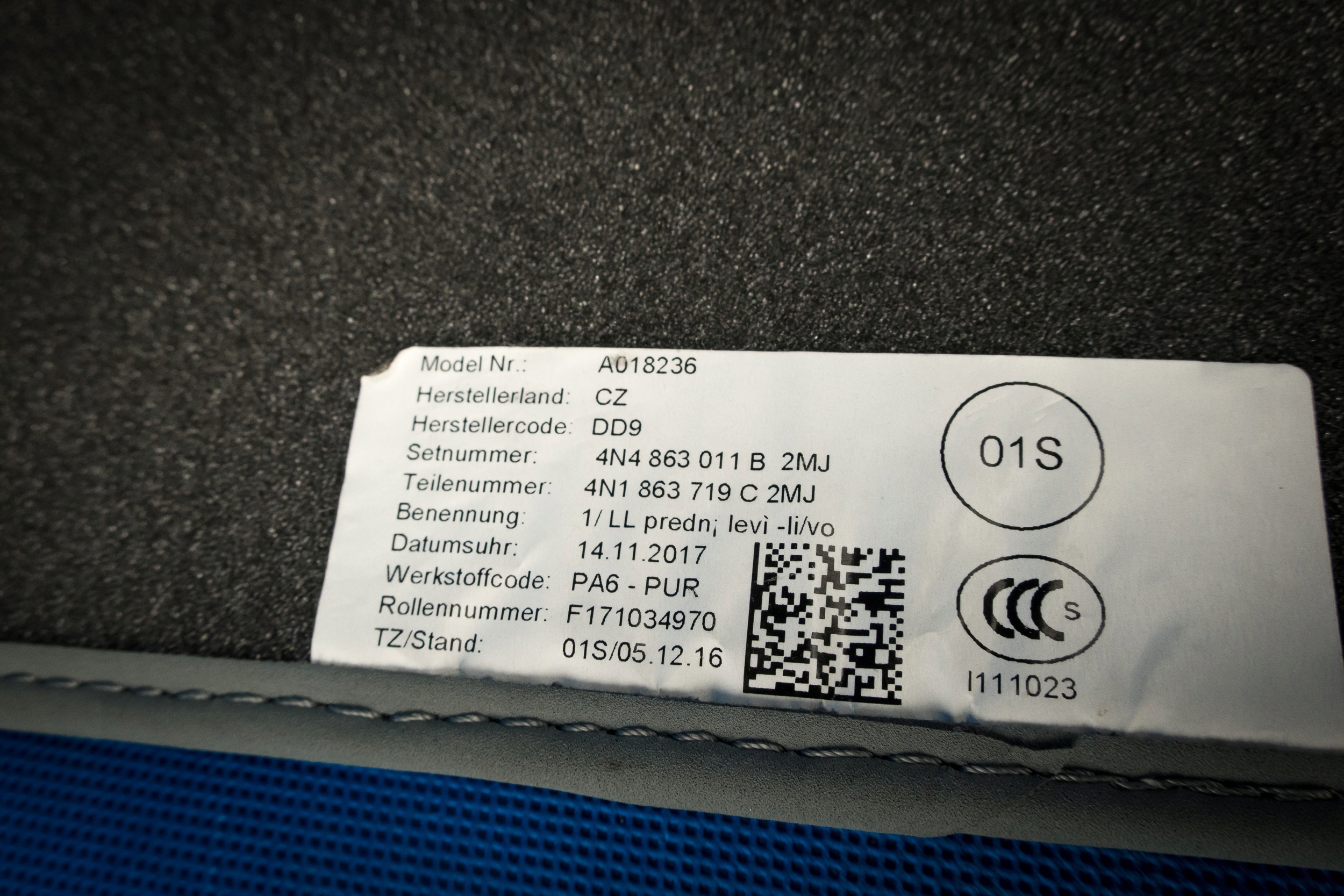 Audi A8 S8 4N lattiamatto 4N1863719C image 3