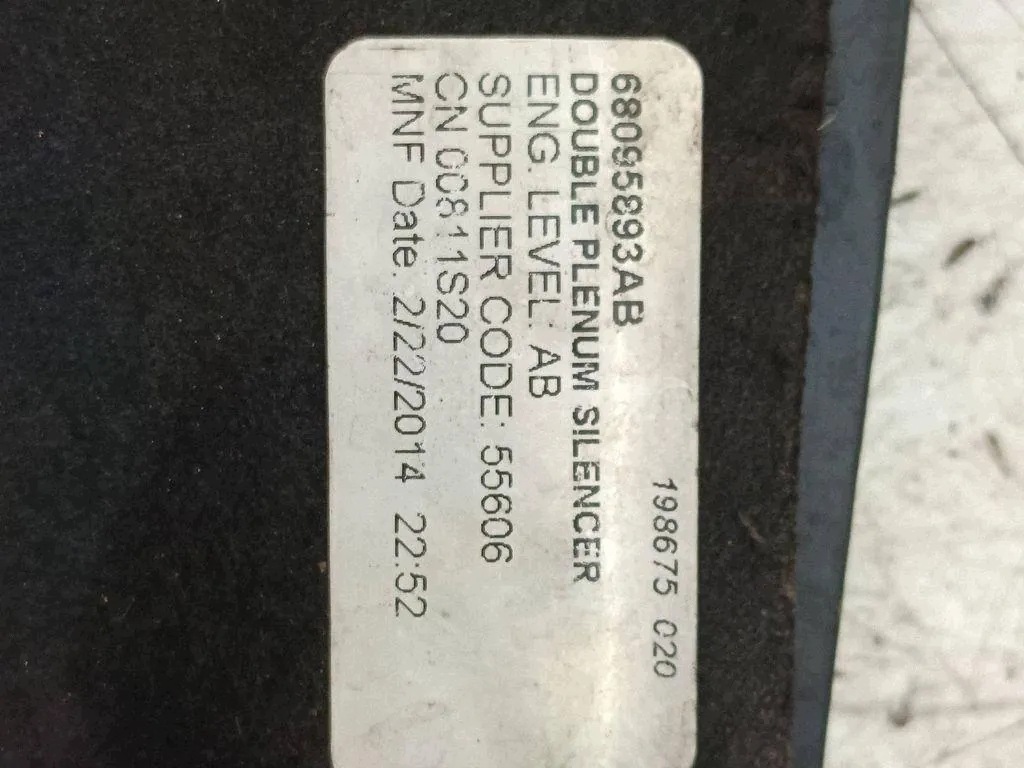 Isolation acoustique FIAT FREEMONT 2.0D 103kW 2013 C00811S20 image 3
