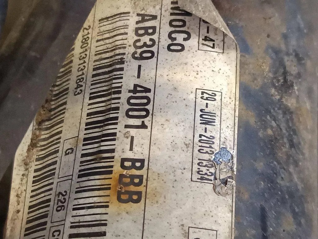 Eixo Traseiro Ford Ranger 2.2D 110kW 2014 OEM 218013131843 image 9