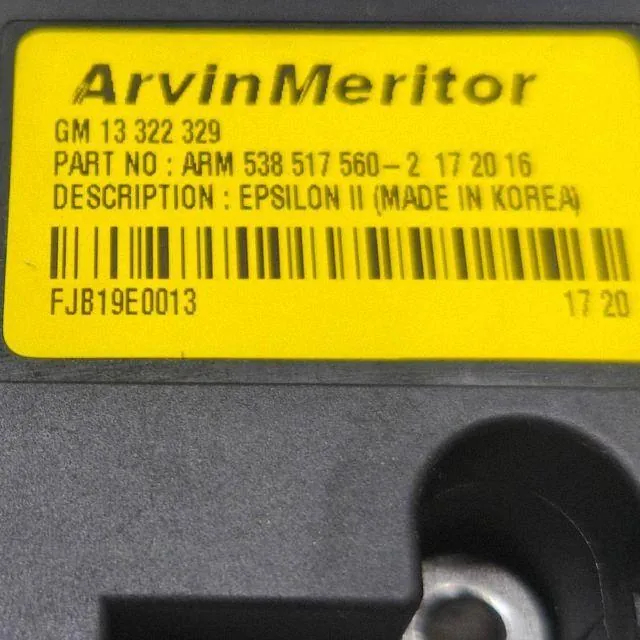 OPEL Insignia A Meriva B dakraam motor 13322329 image 8