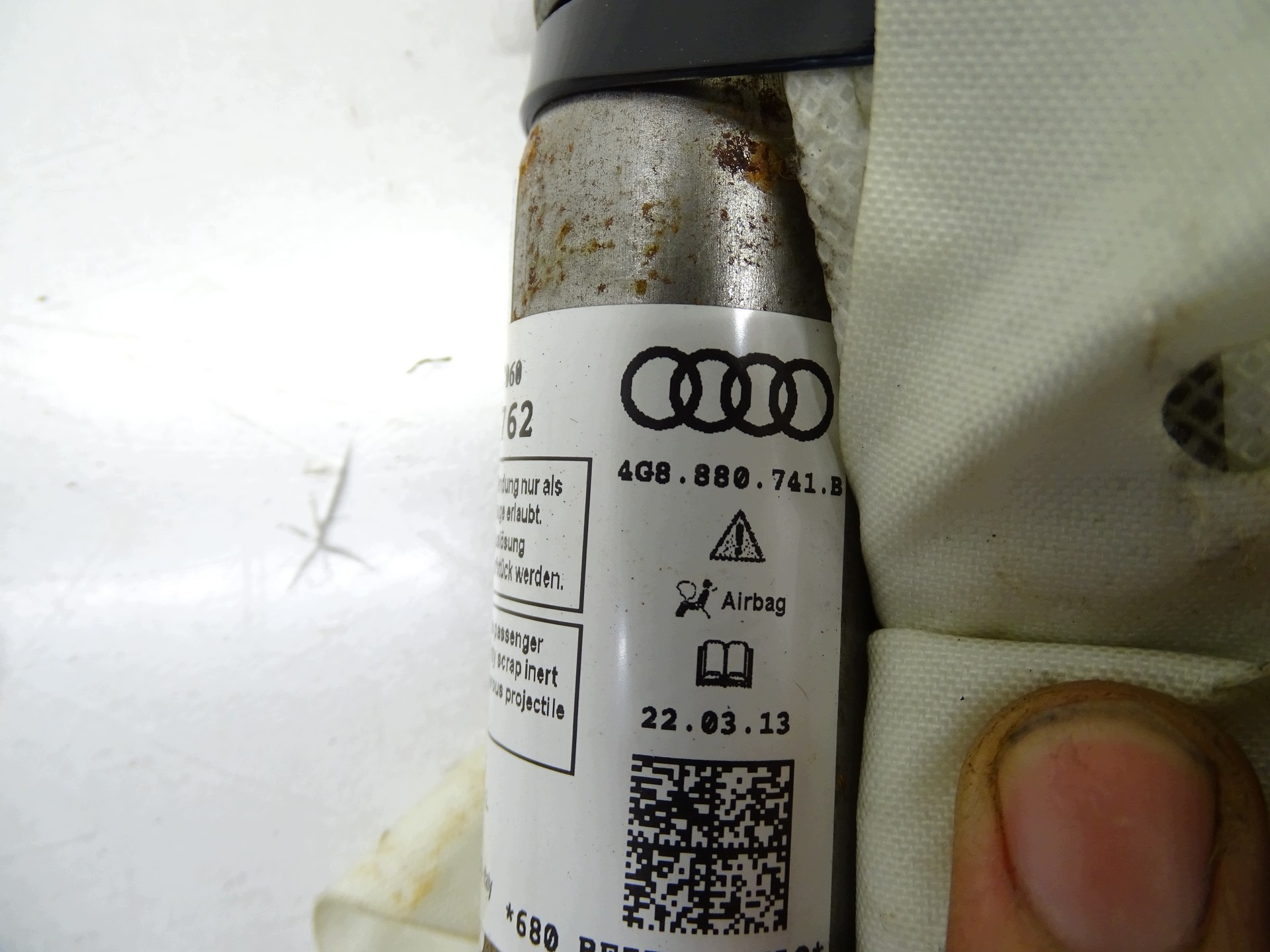 Cortina de Ar Airbag Esquerda Audi A7 C7 4G8880741B image 7