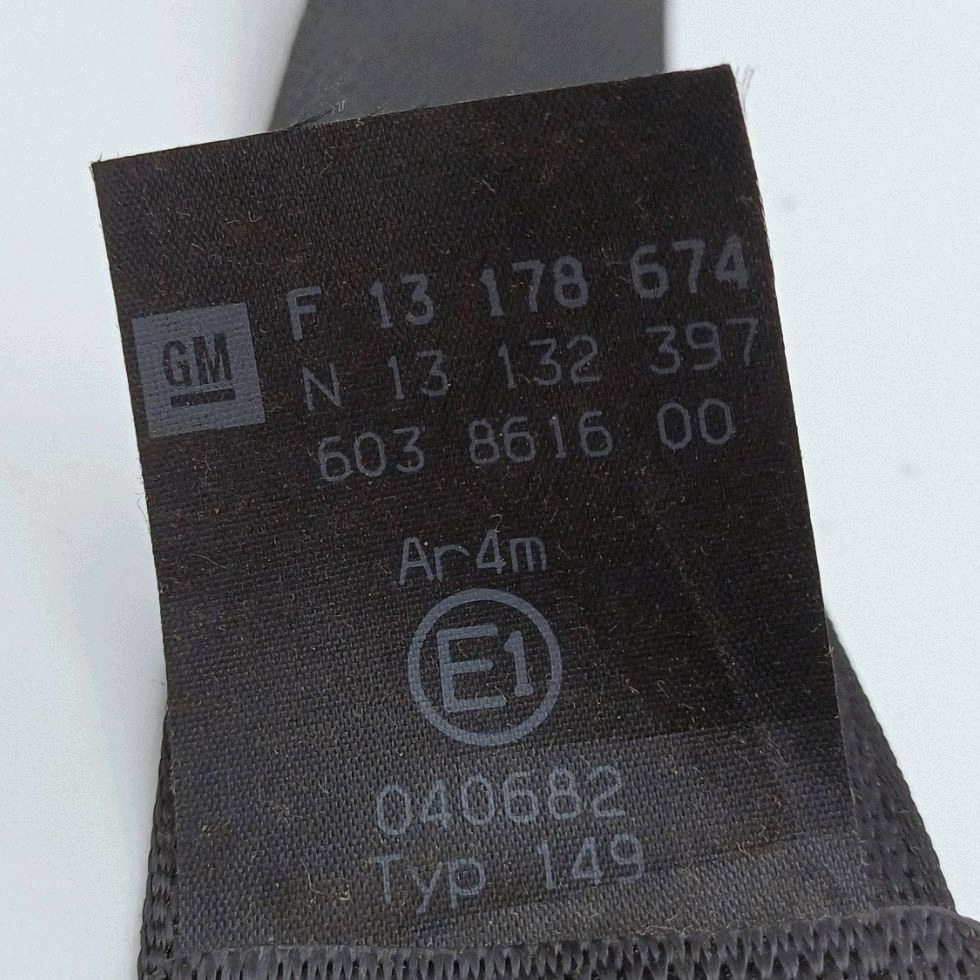 Bälte säkerhet vänster bak Opel Zafira B 13132397 image 3