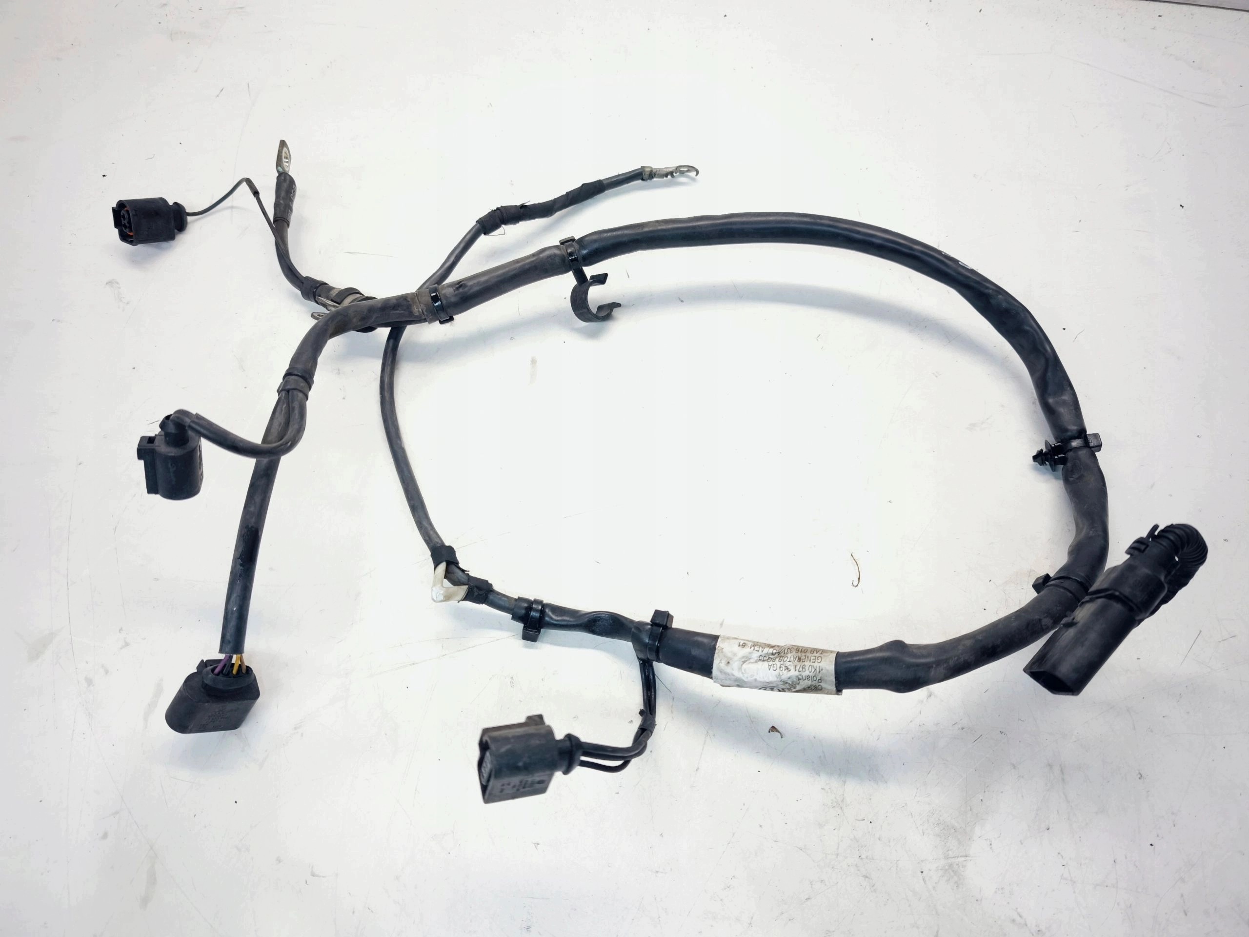 Lichtmaschinenkabelbaum Audi VW Seat Skoda 1.6 TDI 1K0971349GA image 3