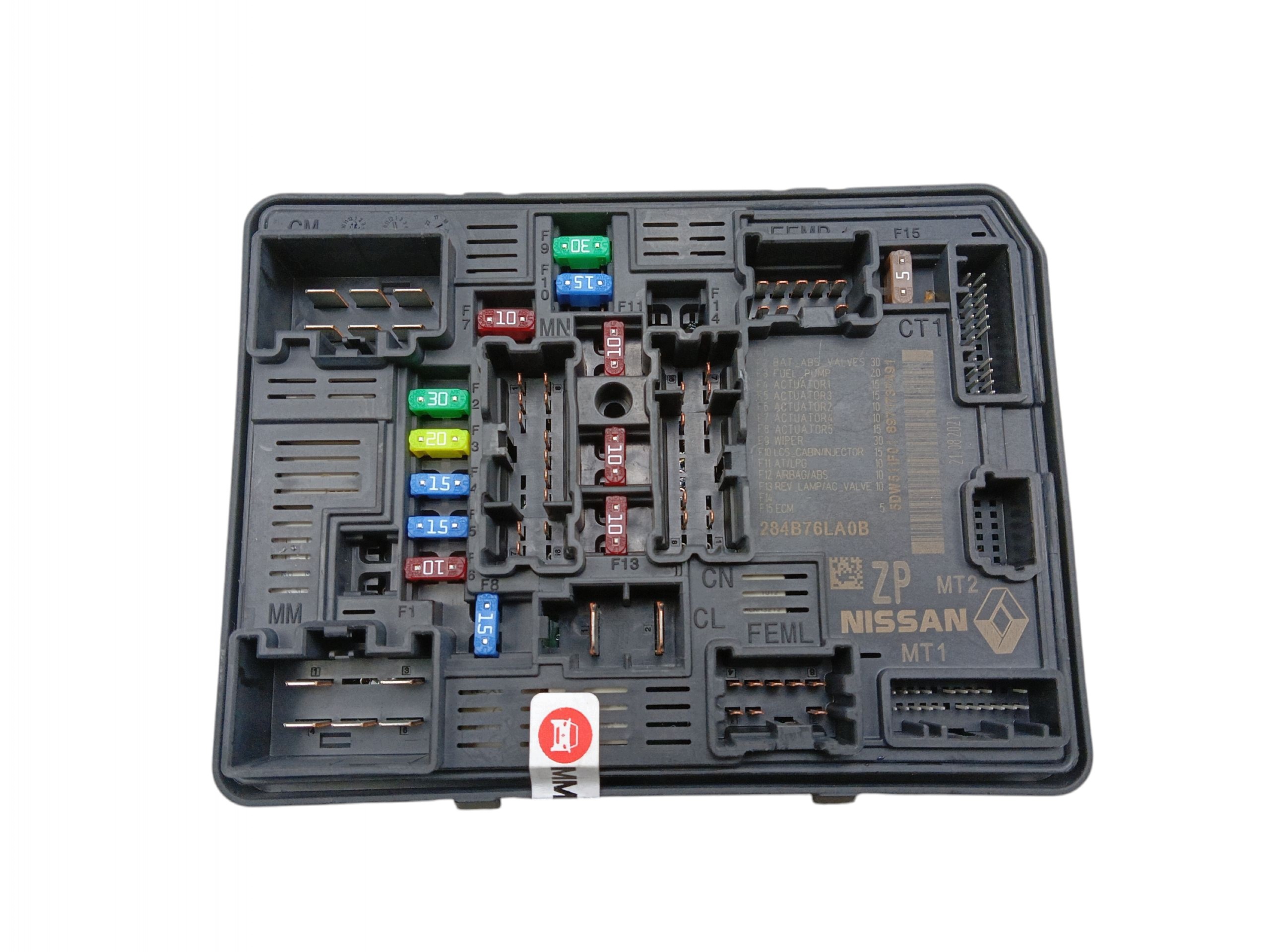 Sicherungskasten Nissan Juke II F16 Modul image 3