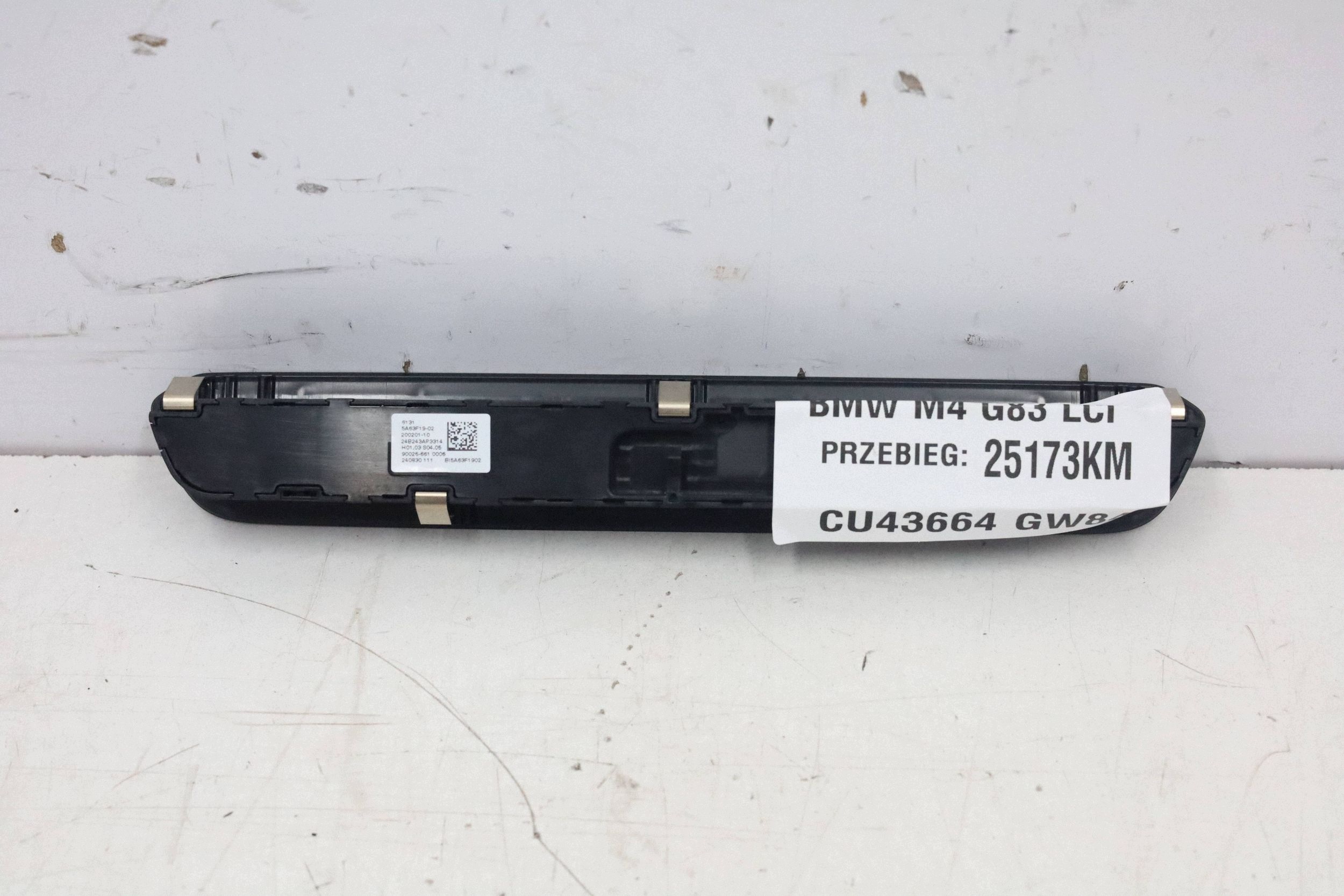 Panel interruptor radio BMW G20 G21 G22 G23 G26 M3 G80 G81 image 3