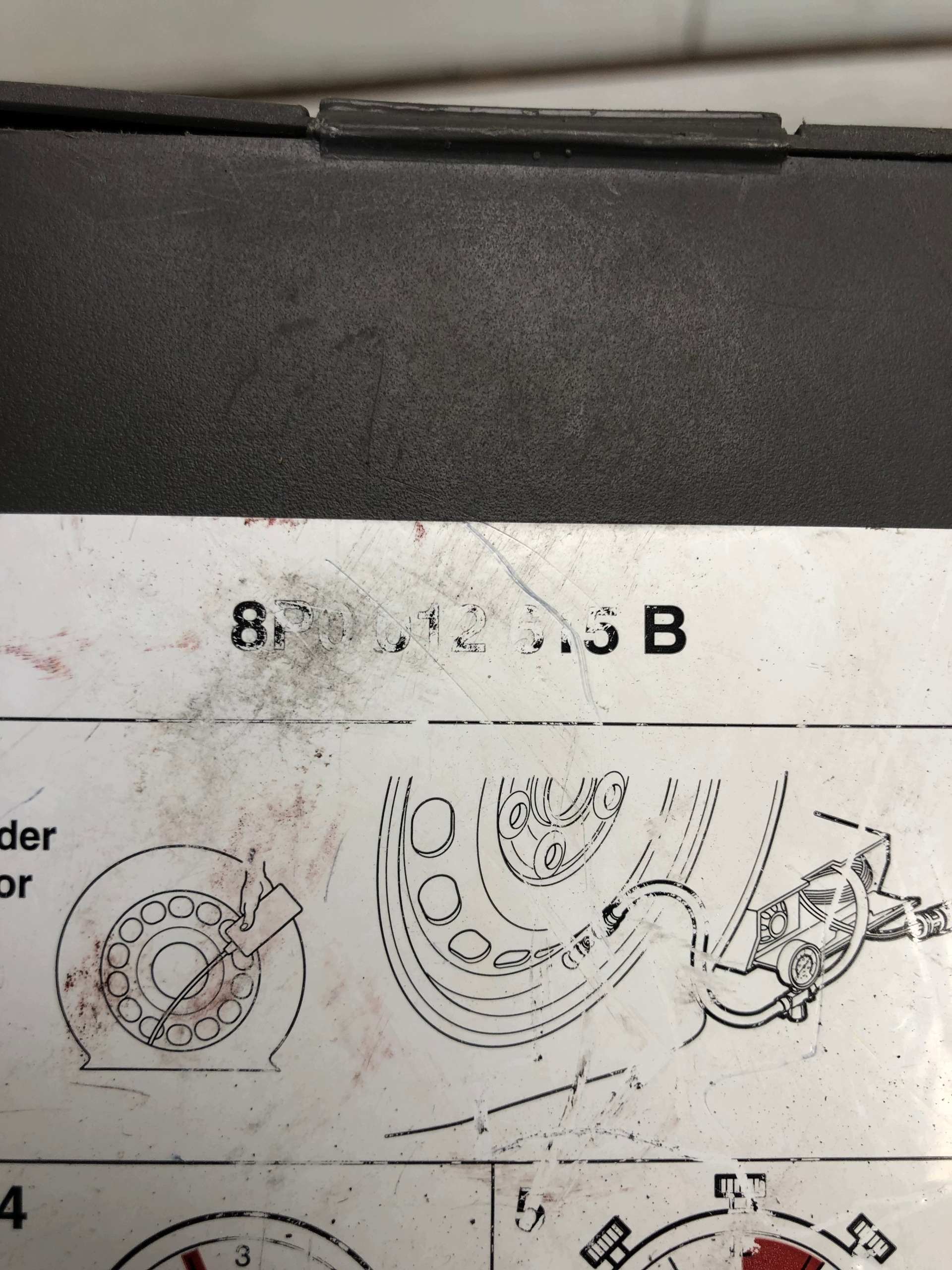 Compressor Audi A4 B7 8P0012615B Usado image 3