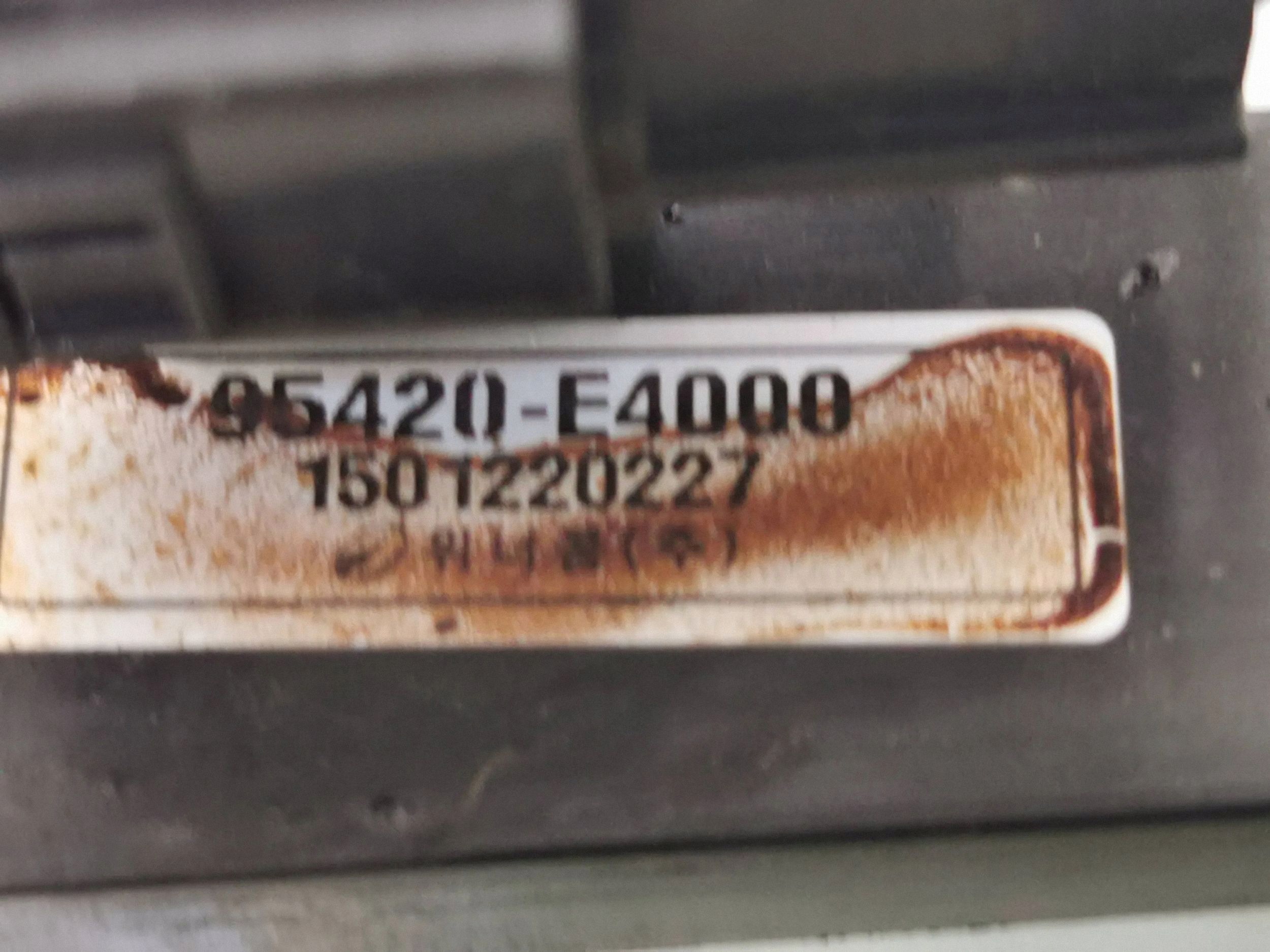 Module antidémarrage KIA Soul 2015 95420E4000 image 4
