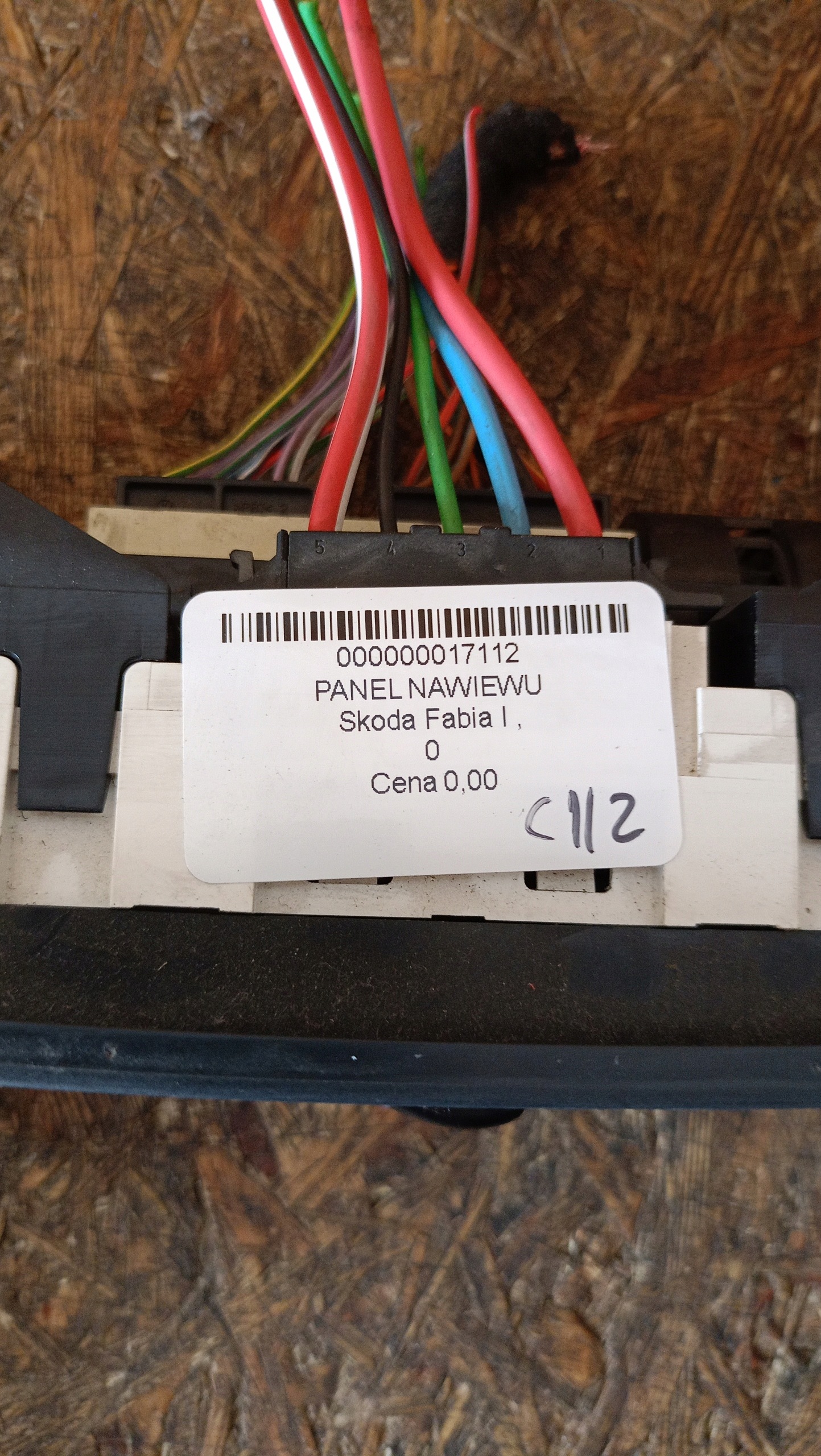 Skoda Fabia I Panel Nawiewu 6Y0820045C Used