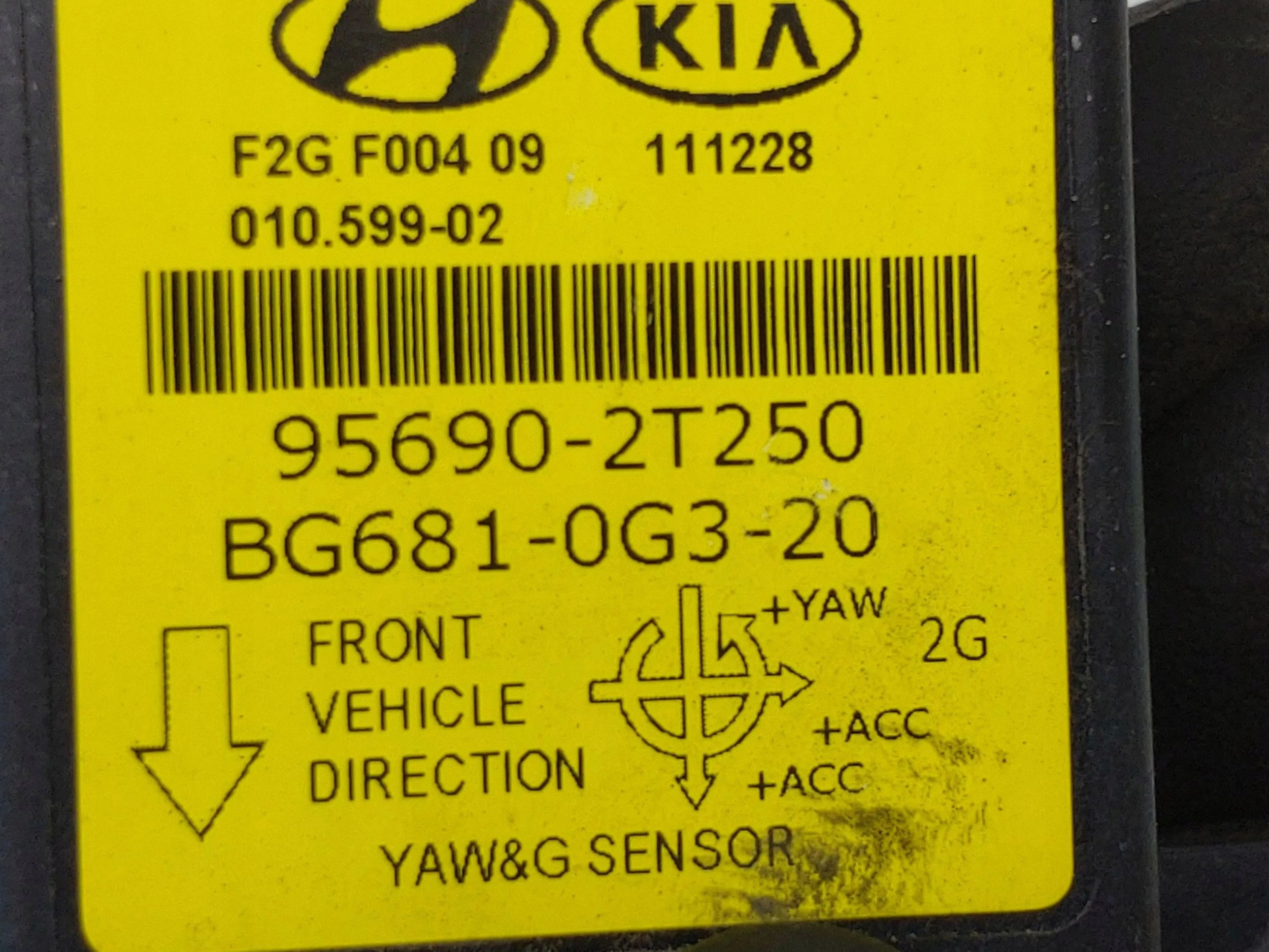 Contrôleur ESP Kia Rio 2012 956902T250 image 5
