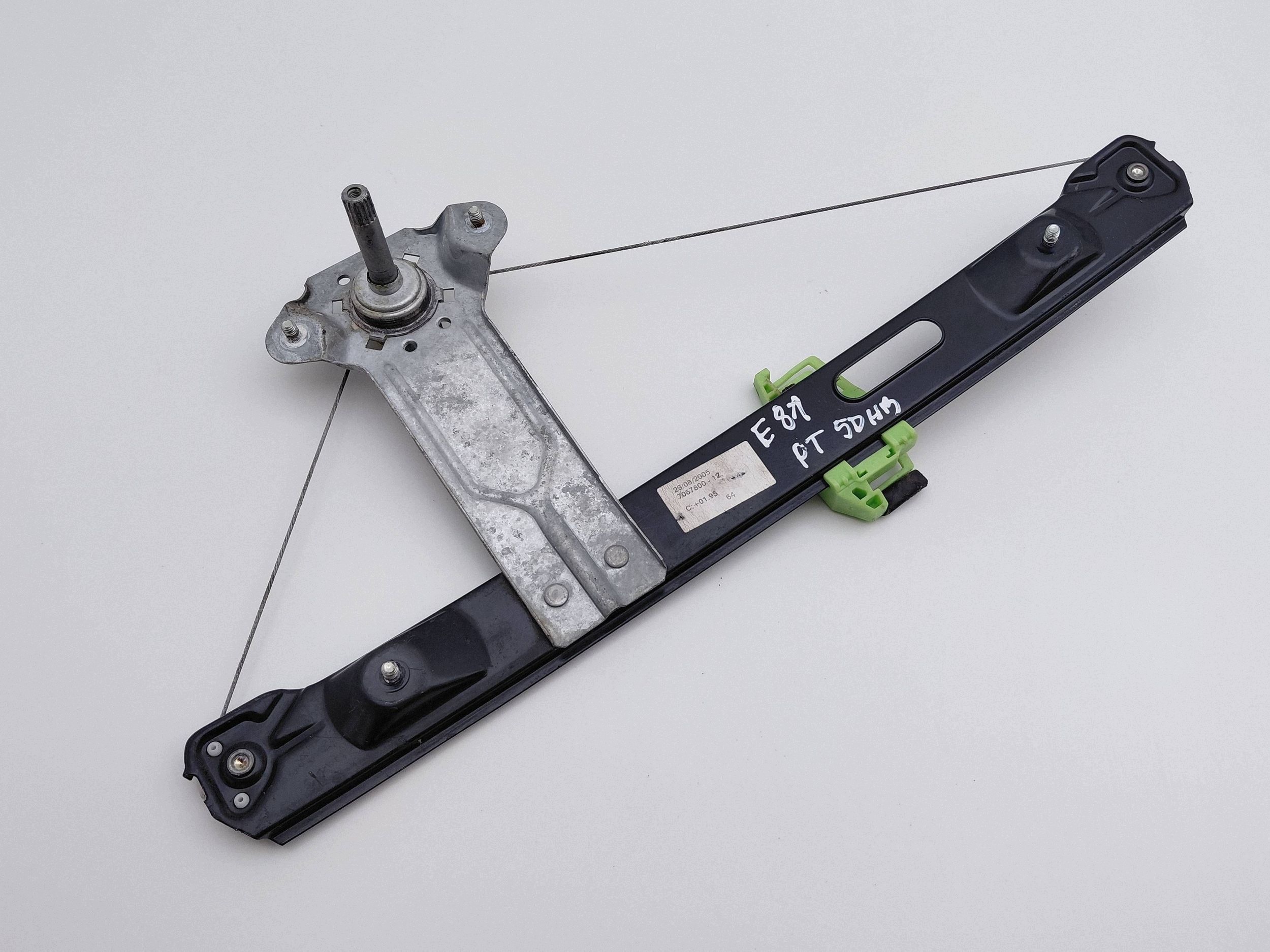 Window Regulator Right Rear BMW 1 E81 E87 image 5