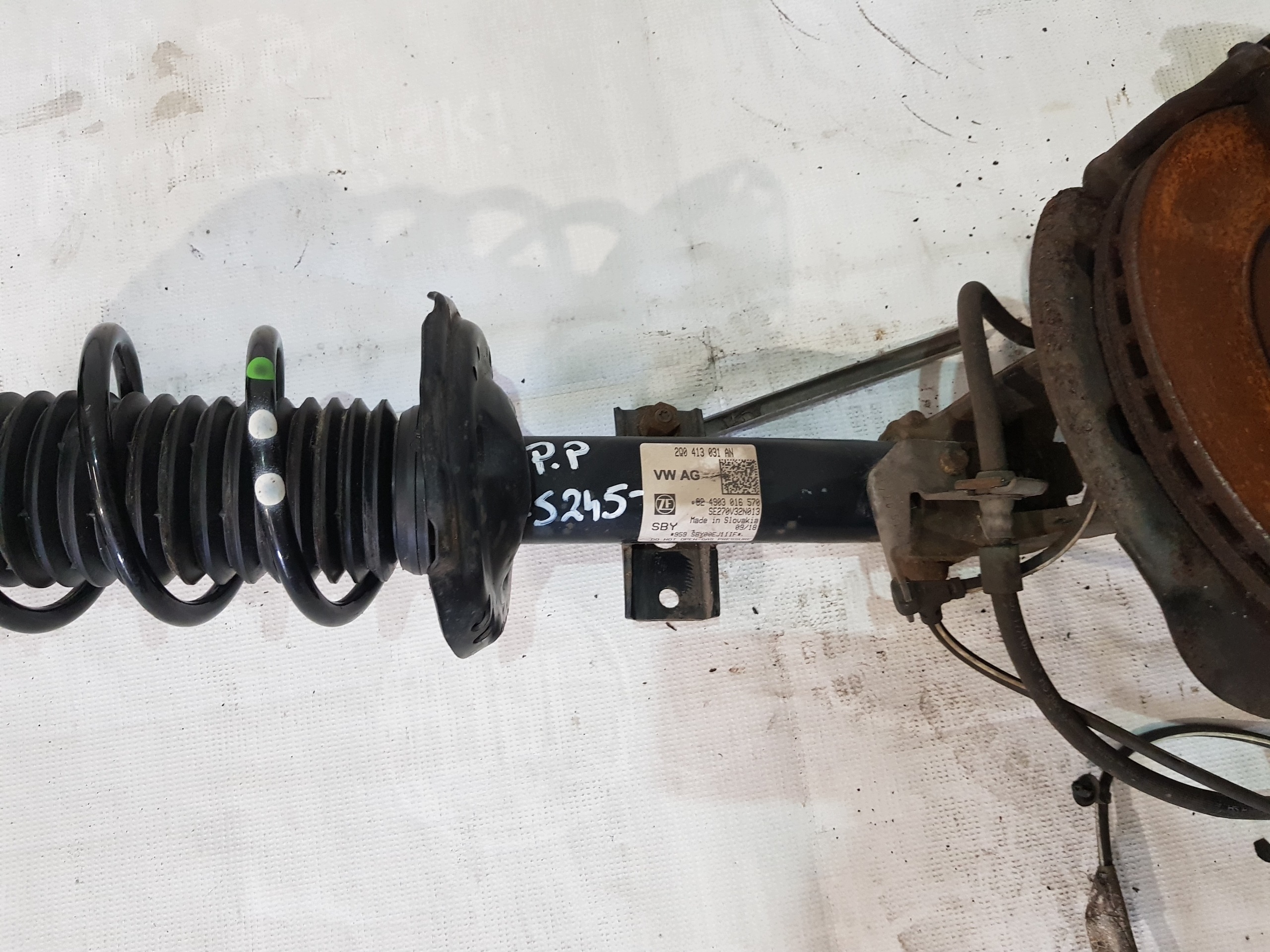 2Q0407256M Pivot Droit Avant VW Polo VI image 5