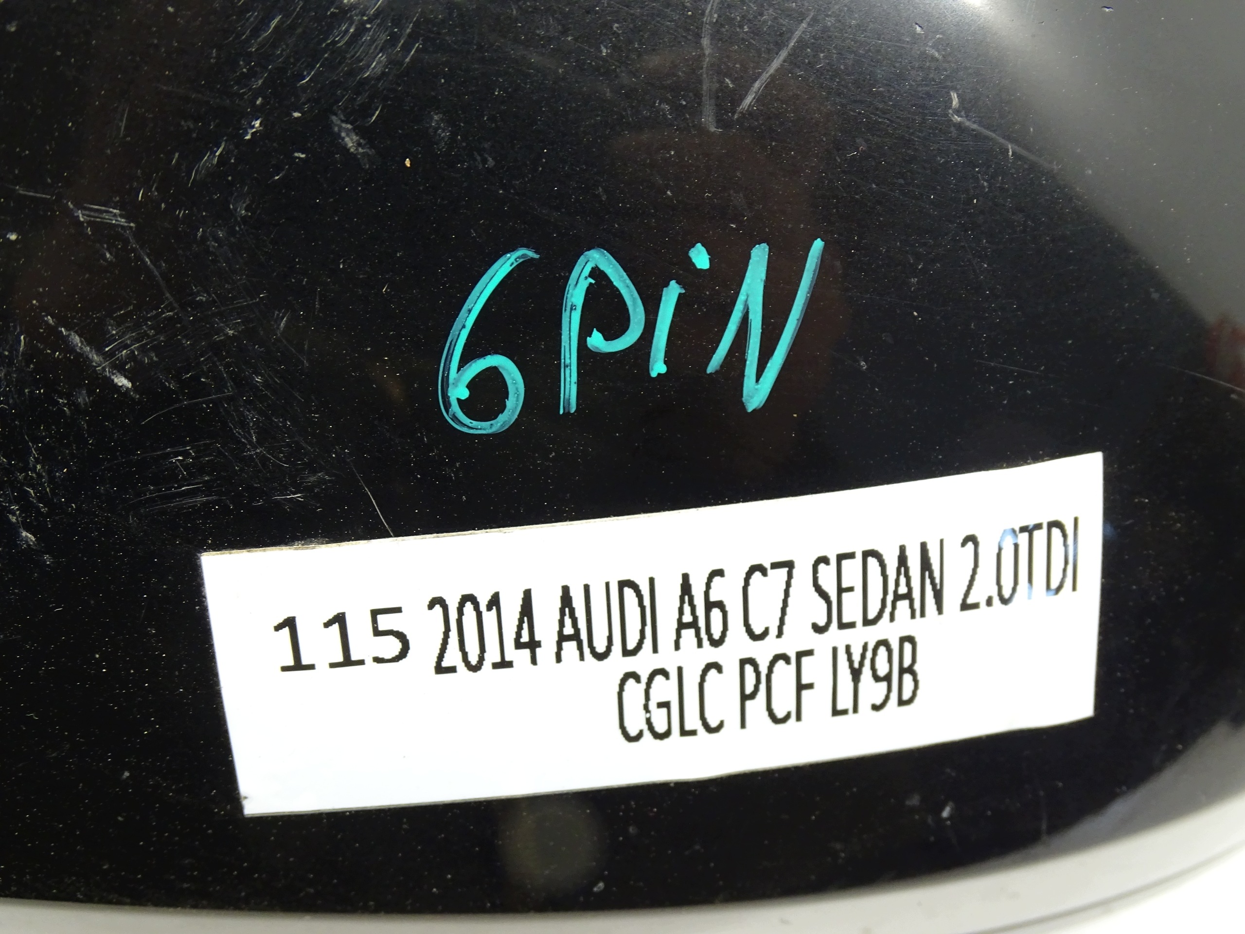 Audi A6 C7 4G oikea ulkopeili 6-pin image 6