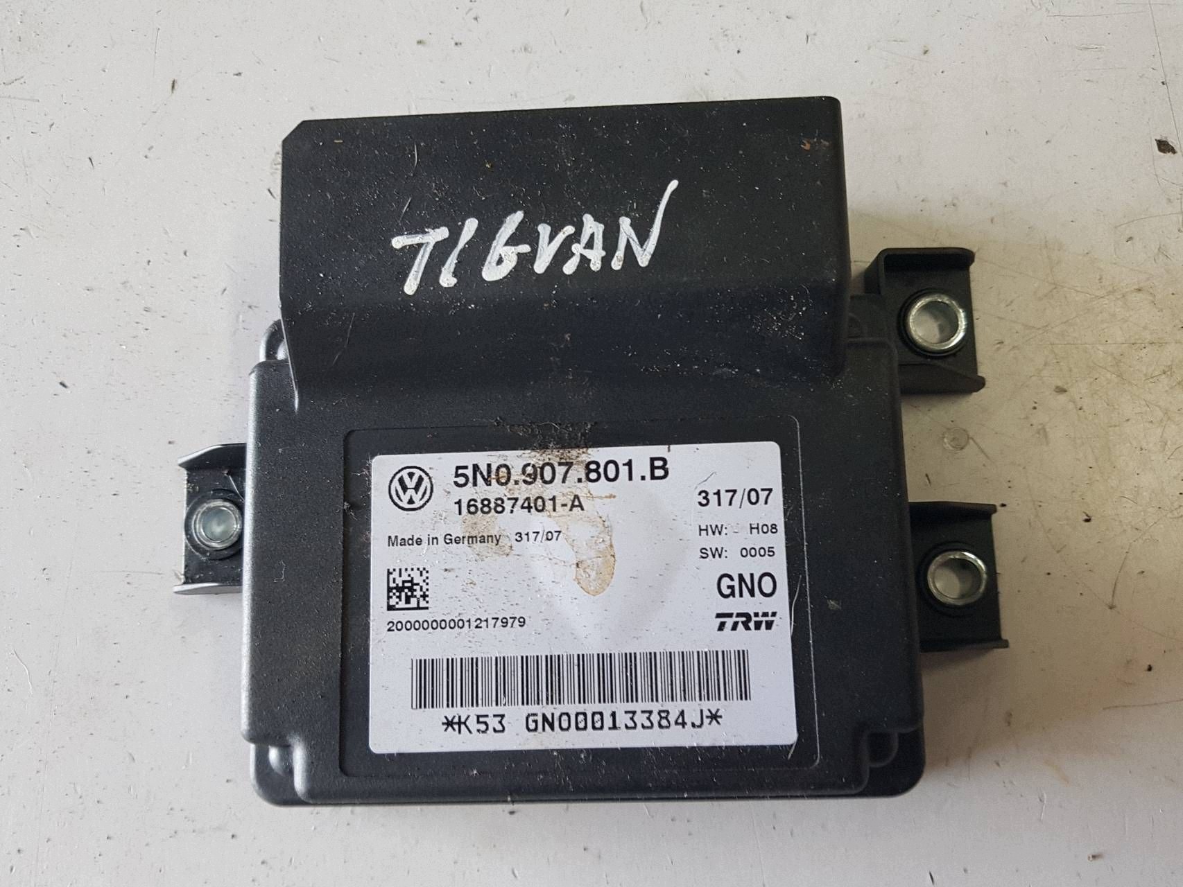 VW Tiguan I 5N 06-10 Modul Handbremssteuergerät 5N0907801B image 2